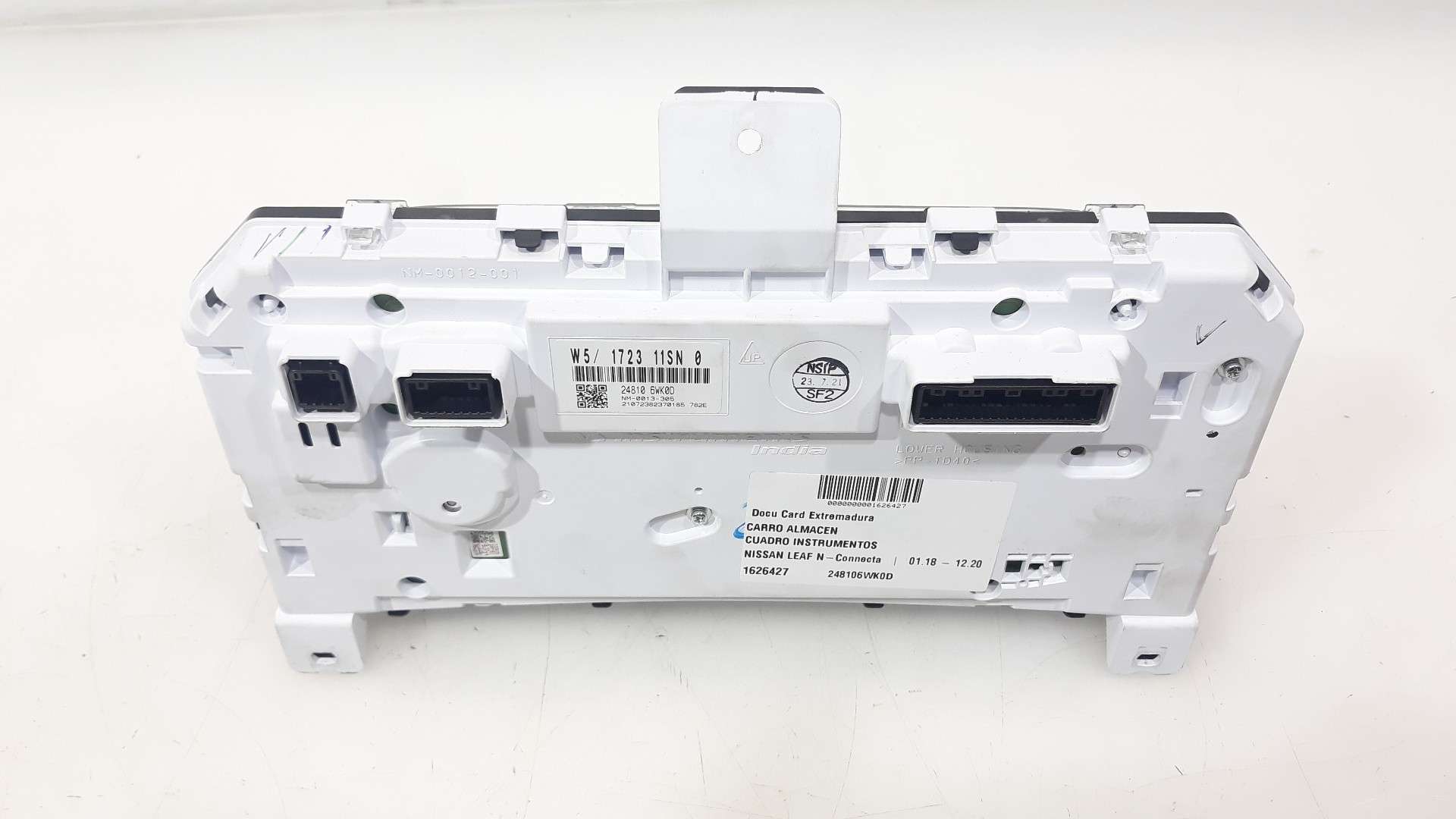 CUADRO INSTRUMENTOS NISSAN LEAF 2017- (248106WK0D 1626427)