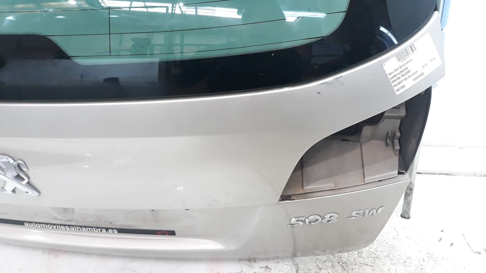 PORTON TRASERO PEUGEOT 508 SW 2011-2018 (1606394380 1627282)