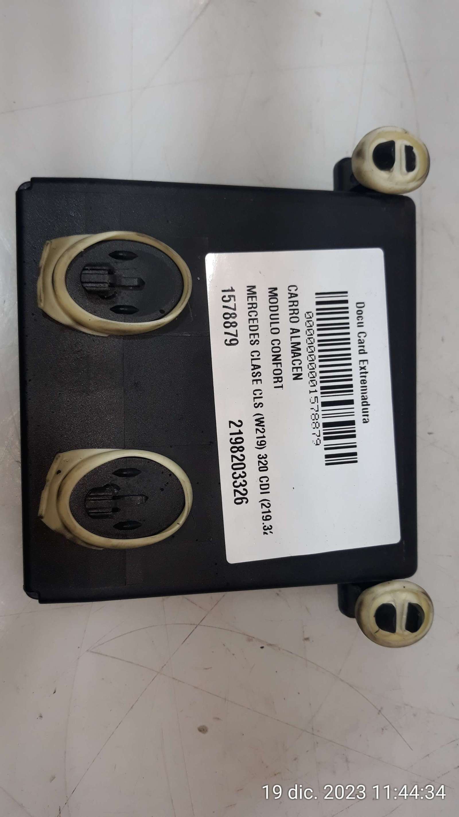 MODULO CONFORT MERCEDES-BENZ CLASE CLS (W219) 2004-2010 (2198203326 1578879)