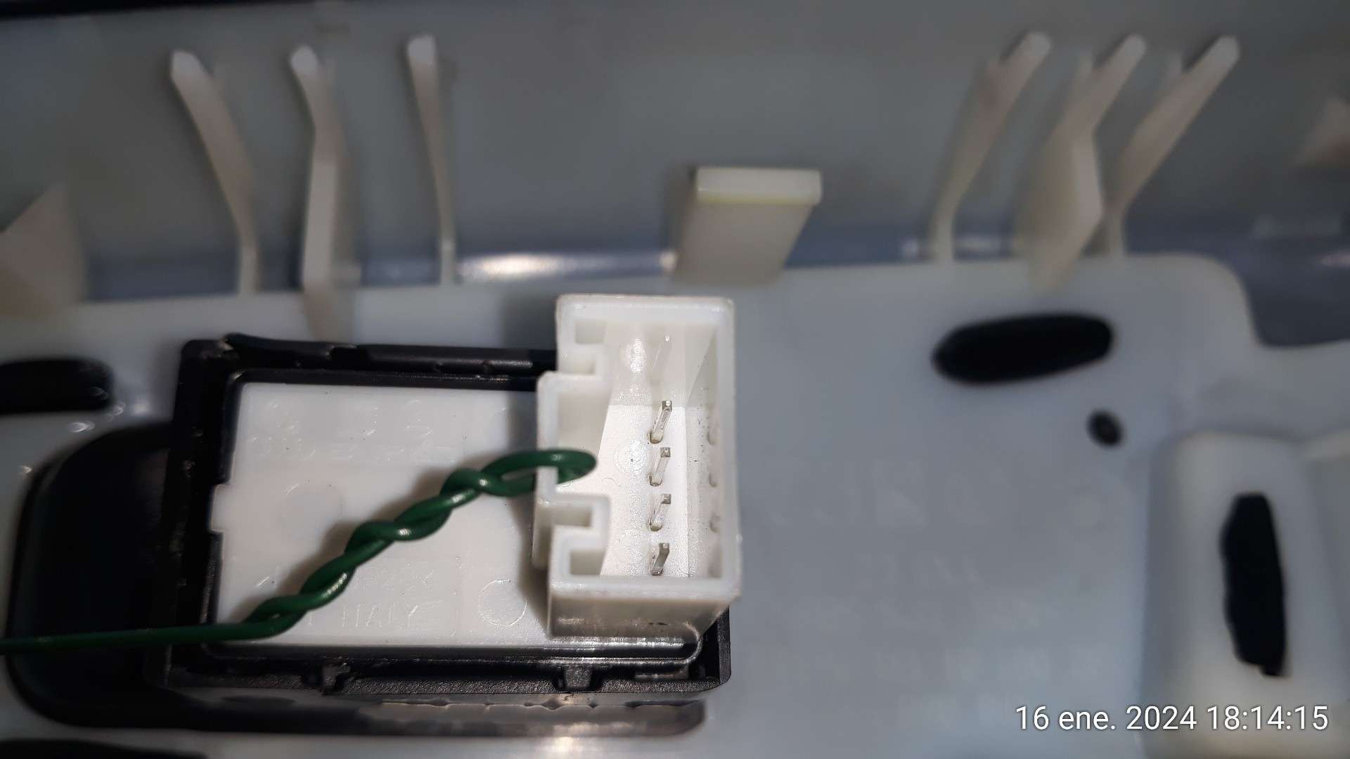 MANDO ELEVALUNAS TRASERO DERECHO SKODA SUPERB COMBI (3T5) 2009-2015 (5J0959855 1579566)