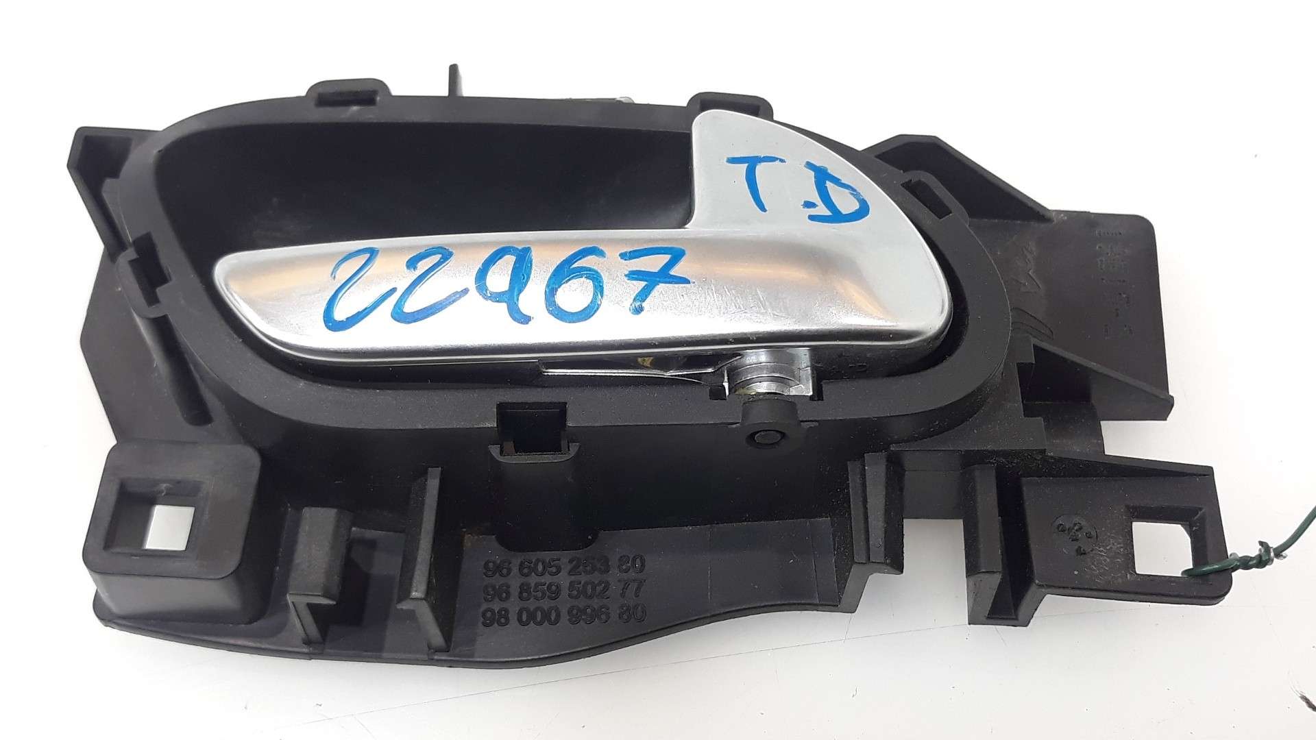 MANETA INTERIOR TRASERA DERECHA CITROËN C4 PICASSO 2013- (9144G4 1633191)