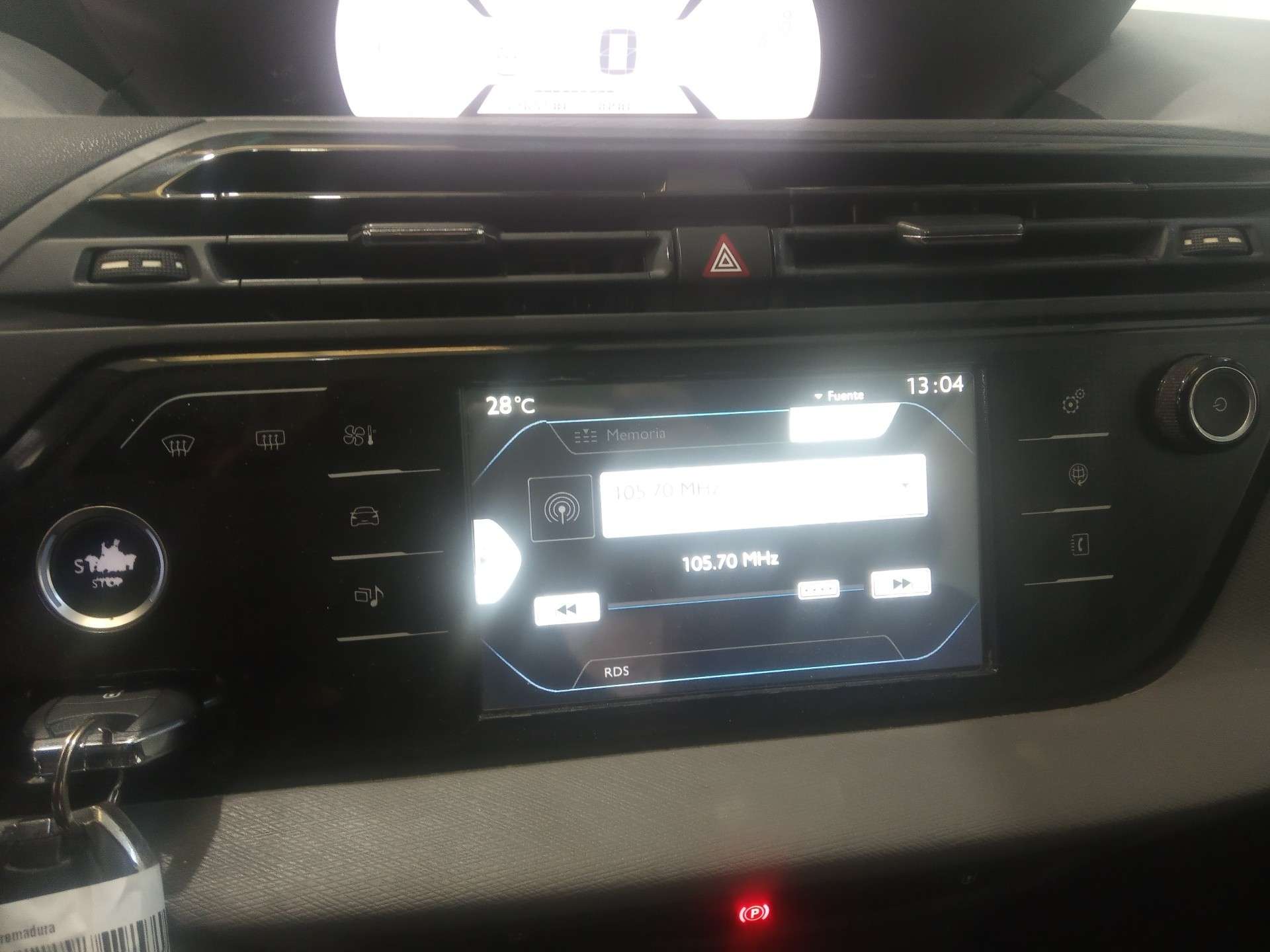 PANTALLA MULTIFUNCION CITROËN C4 PICASSO 2013- (9812720580 1633199)