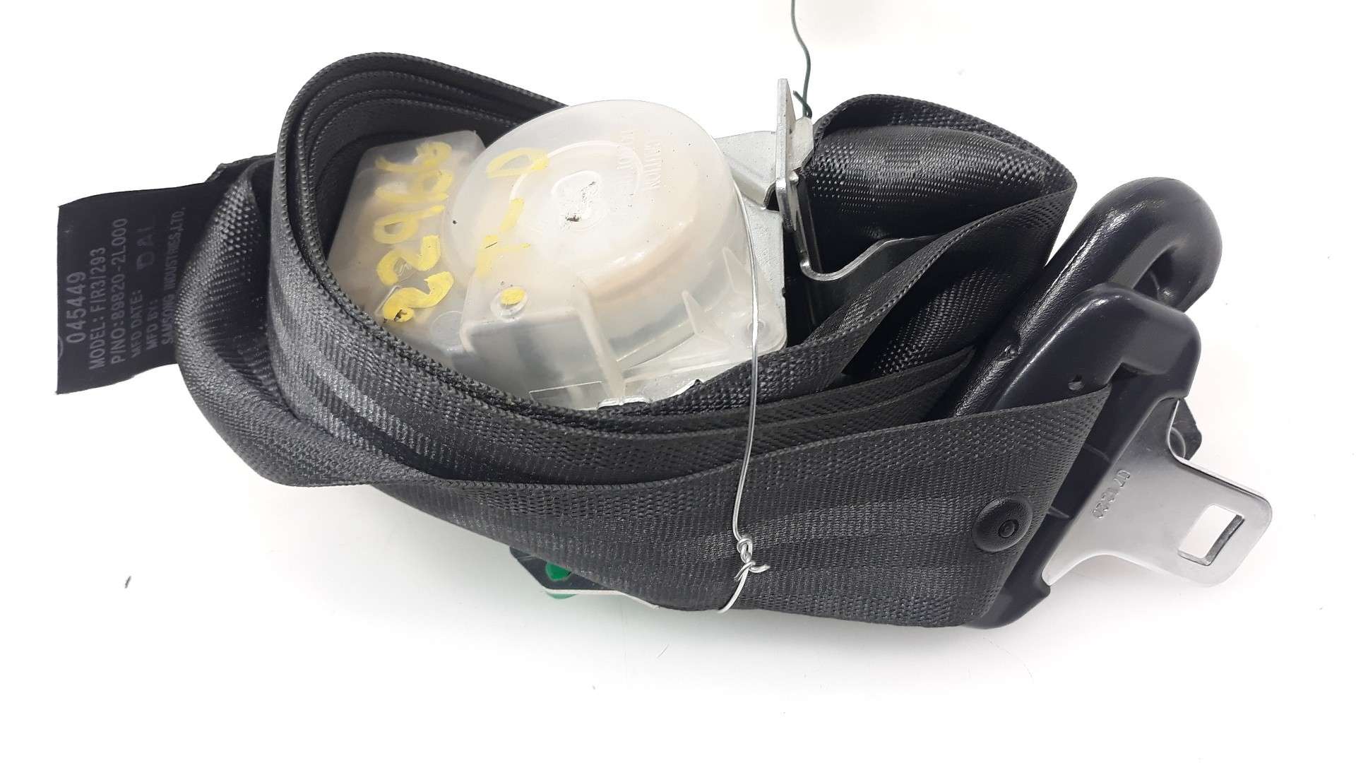 CINTURON SEGURIDAD TRASERO DERECHO HYUNDAI i30 (FD) 2007-2012 (898202L000WK 1634377)