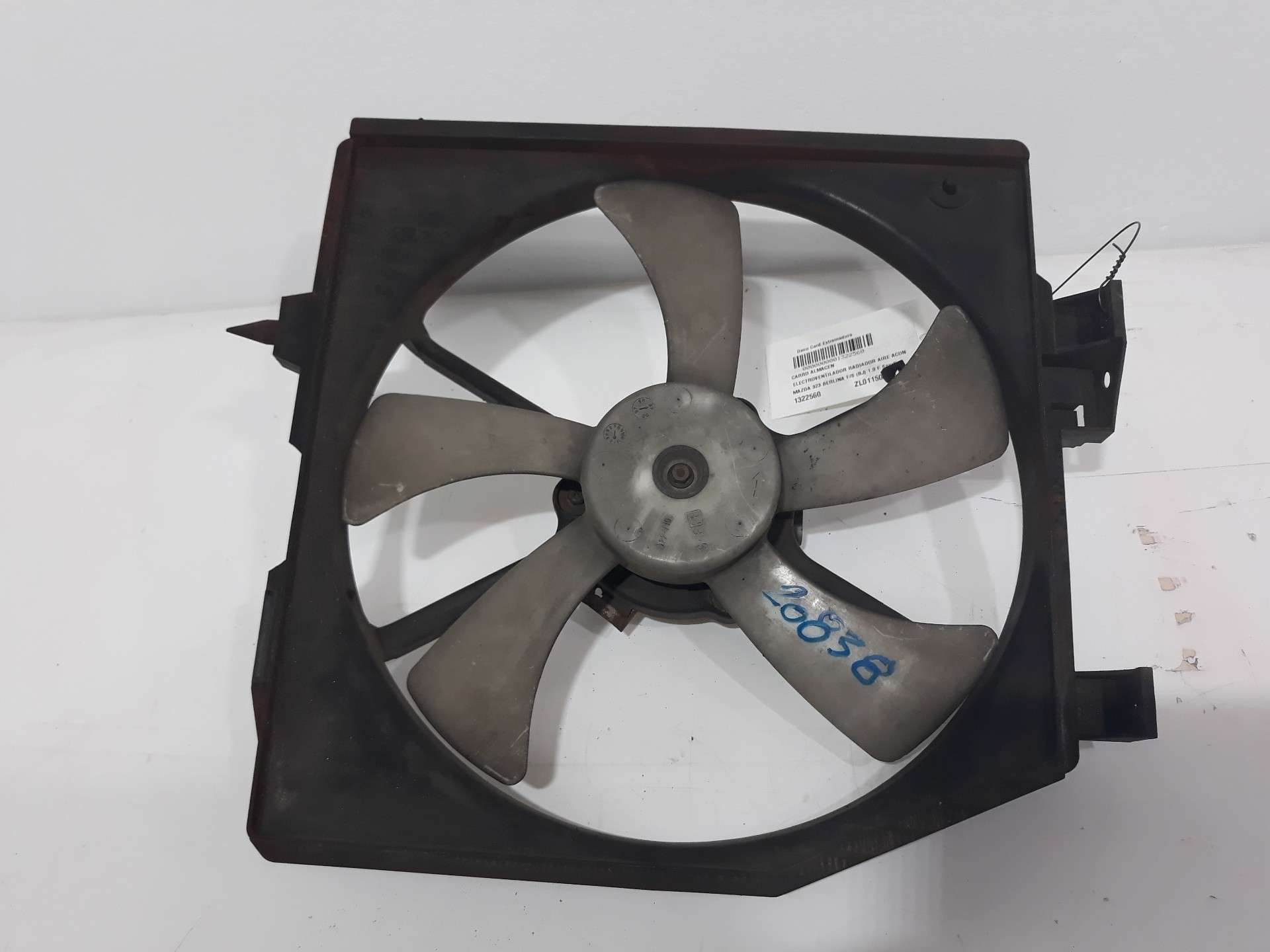 ELECTROVENTILADOR RADIADOR AIRE ACONDICIONADO MAZDA 323 BERLINA F/S (BJ) 1998-2003 (ZL0115035A 1322560)