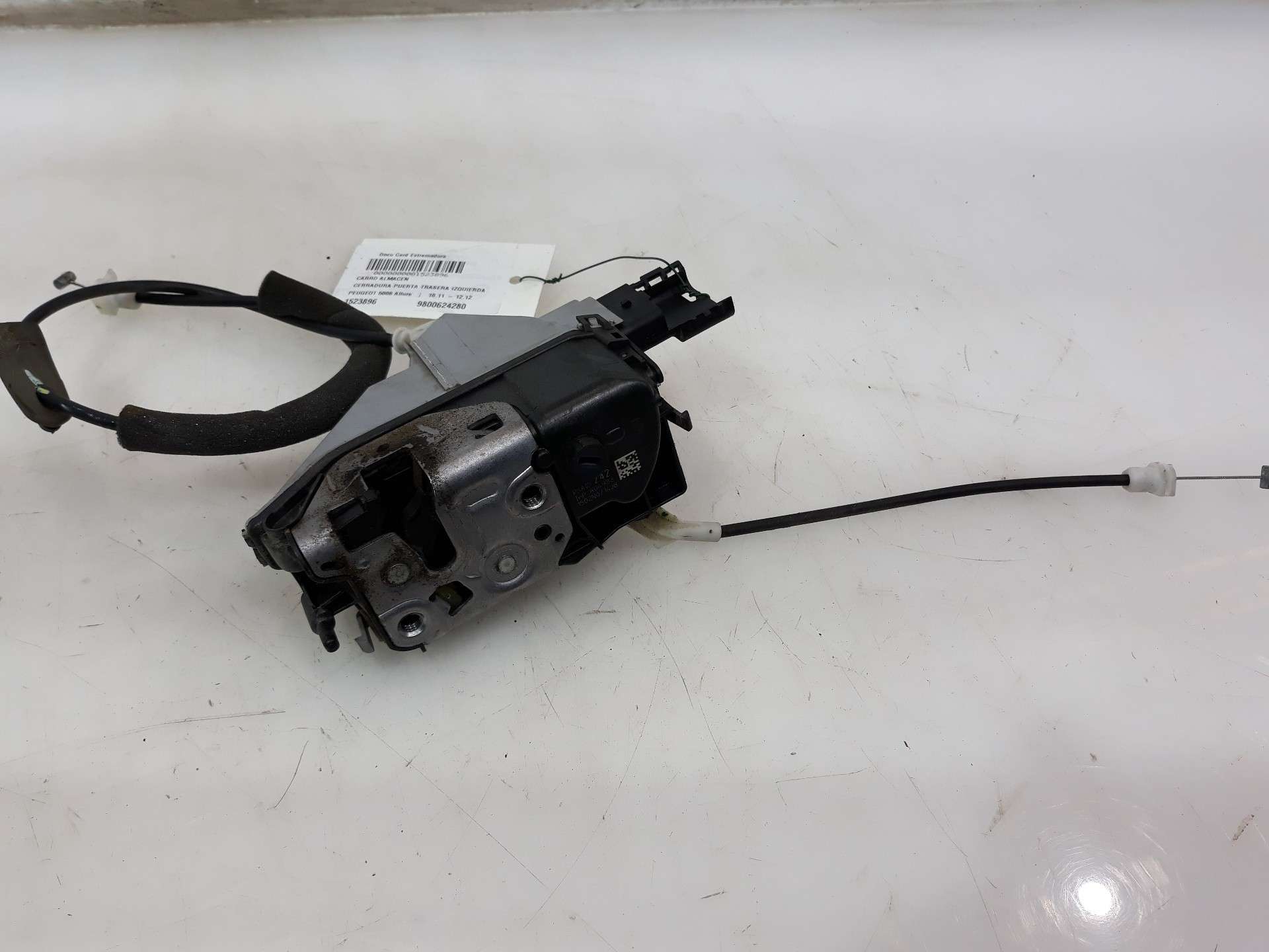 CERRADURA PUERTA TRASERA IZQUIERDA PEUGEOT 5008 2009-2017 (9800624280 1523896)