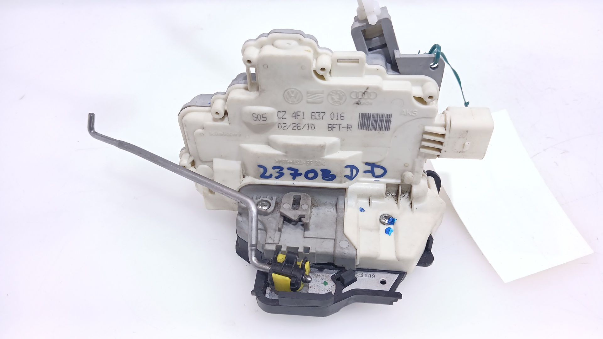 CERRADURA PUERTA DELANTERA DERECHA AUDI A3 (8P1) 2003-2013 (4F1837016 1743968)