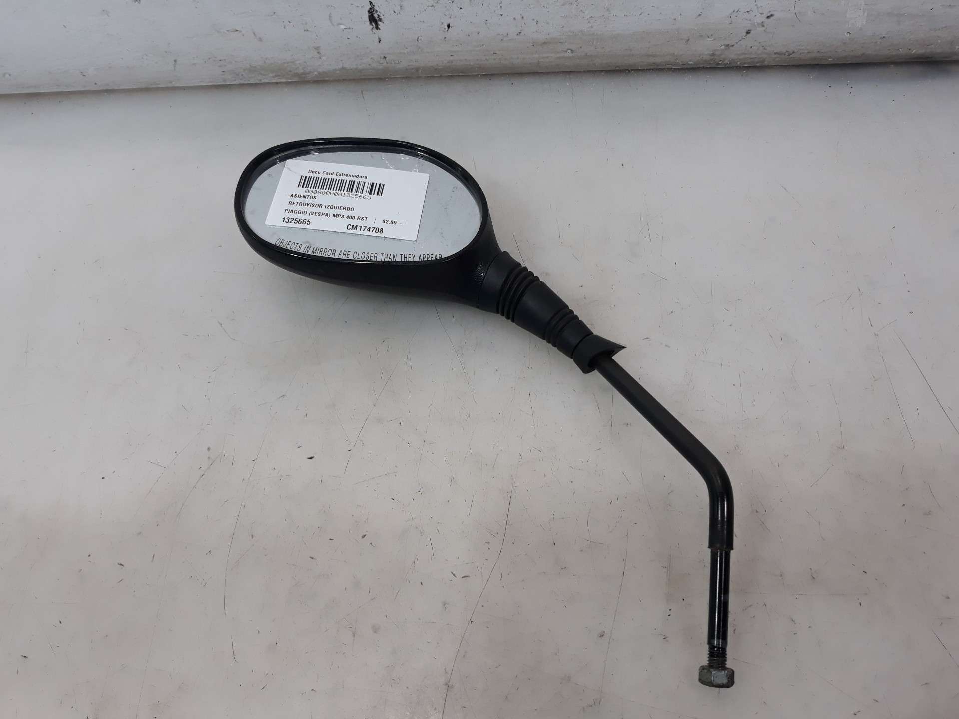 RETROVISOR IZQUIERDO PIAGGIO MP3 - (CM174708 1325665)