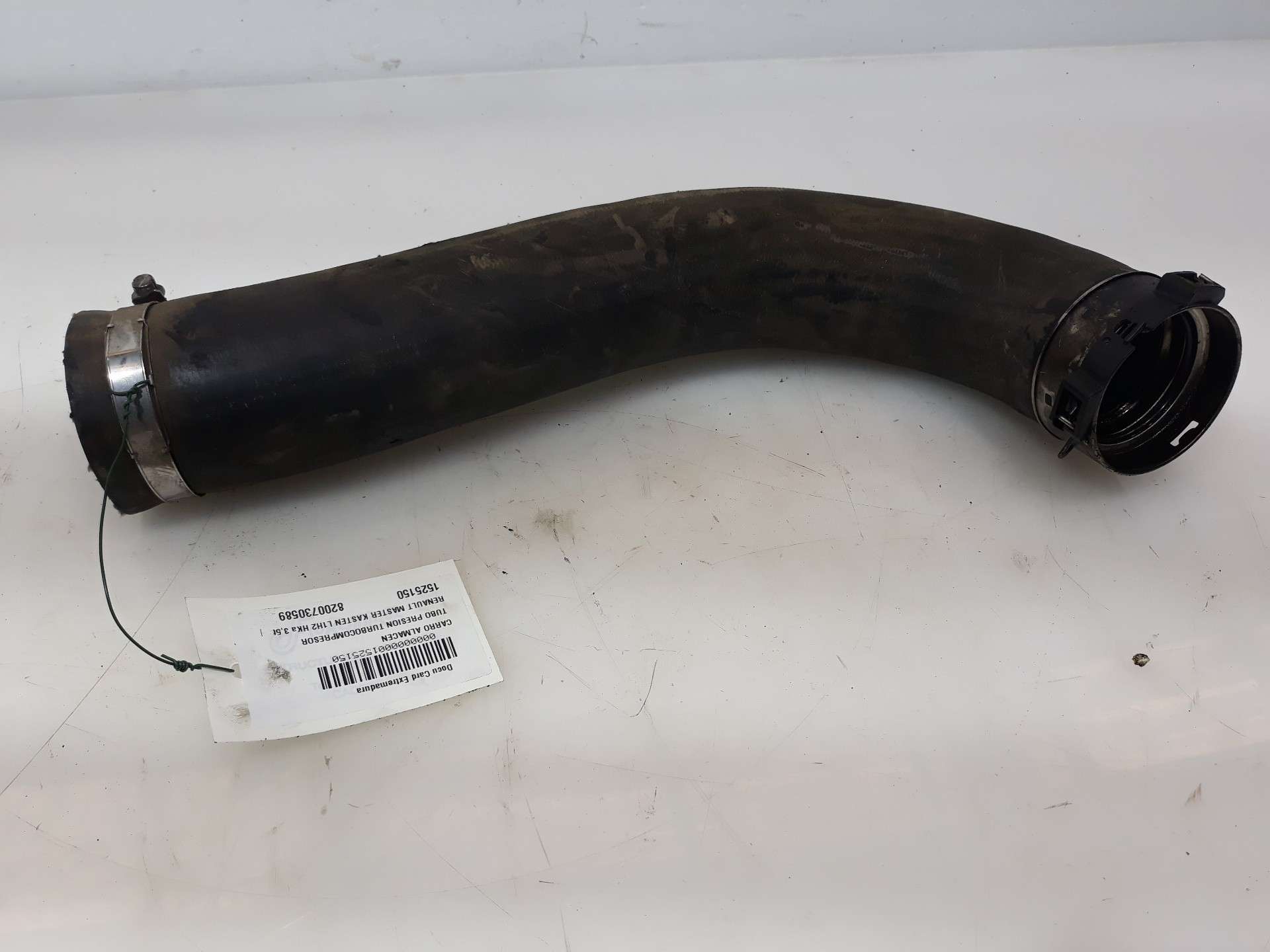 TUBO PRESION TURBOCOMPRESOR RENAULT MASTER KASTEN 2010- (8200730589 1525150)