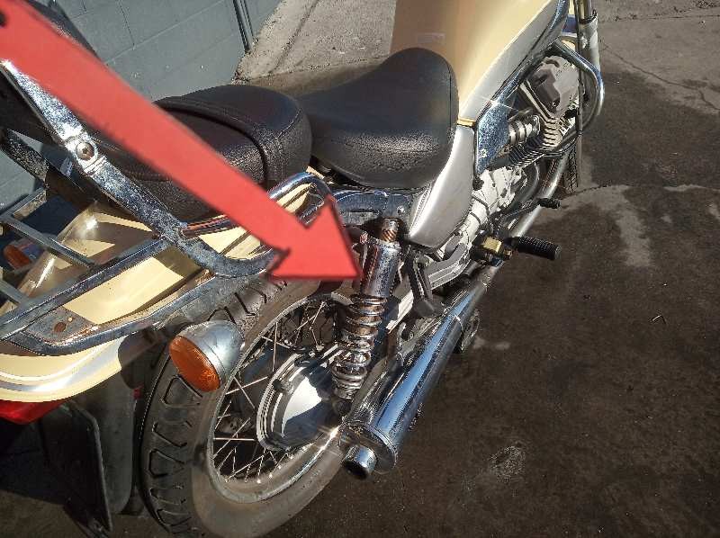 AMORTIGUADOR TRASERO DERECHO GUZZI NEVADA 2005-2007 (GU31550282 946005)