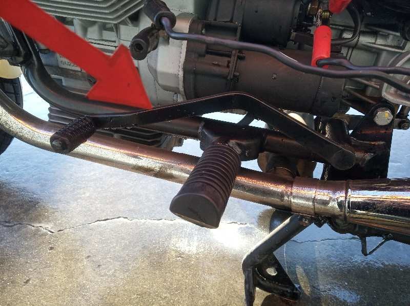 PALANCA CAMBIO GUZZI NEVADA 2005-2007 (GU31250983 946105)