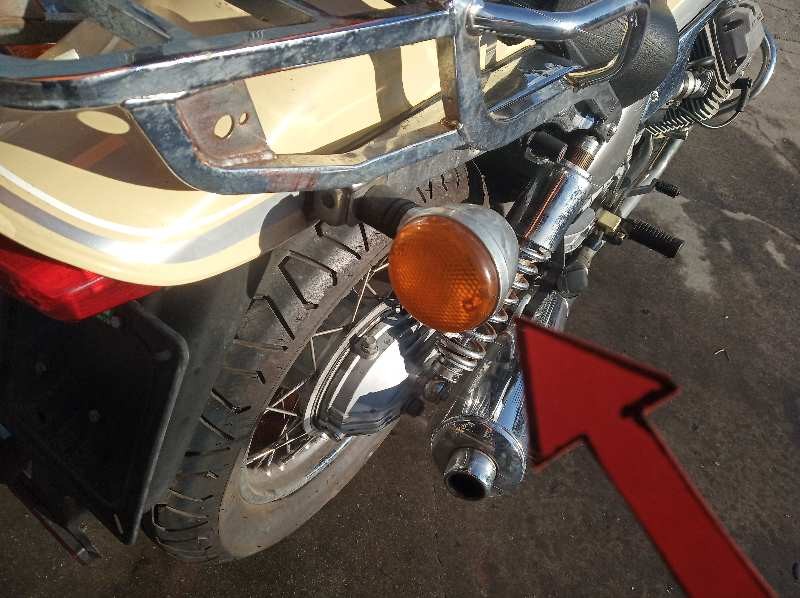 PILOTO TRASERO DERECHO GUZZI NEVADA 2005-2007 (GU31751665 946119)