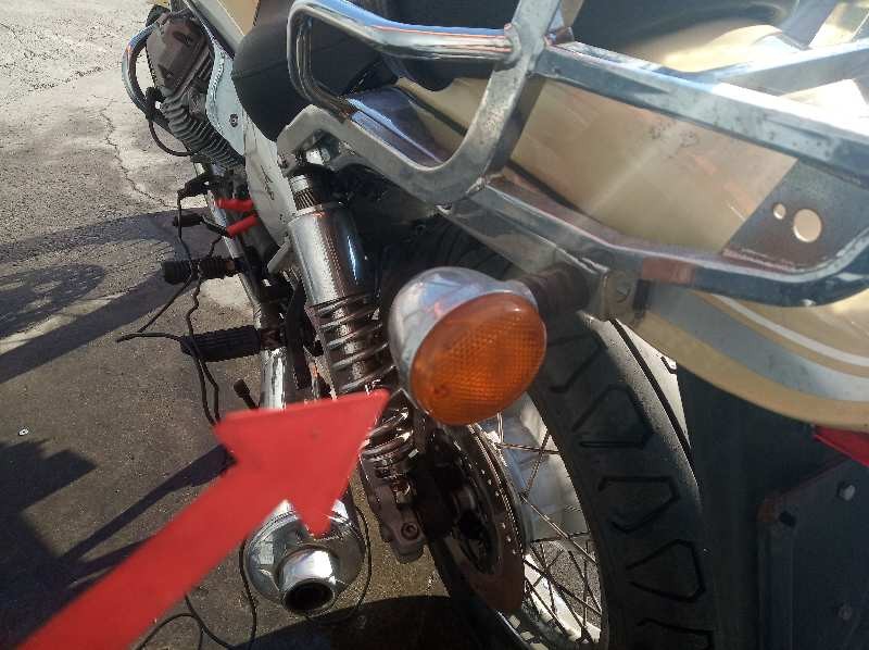 PILOTO TRASERO IZQUIERDO GUZZI NEVADA 2005-2007 (GU31751666 946122)