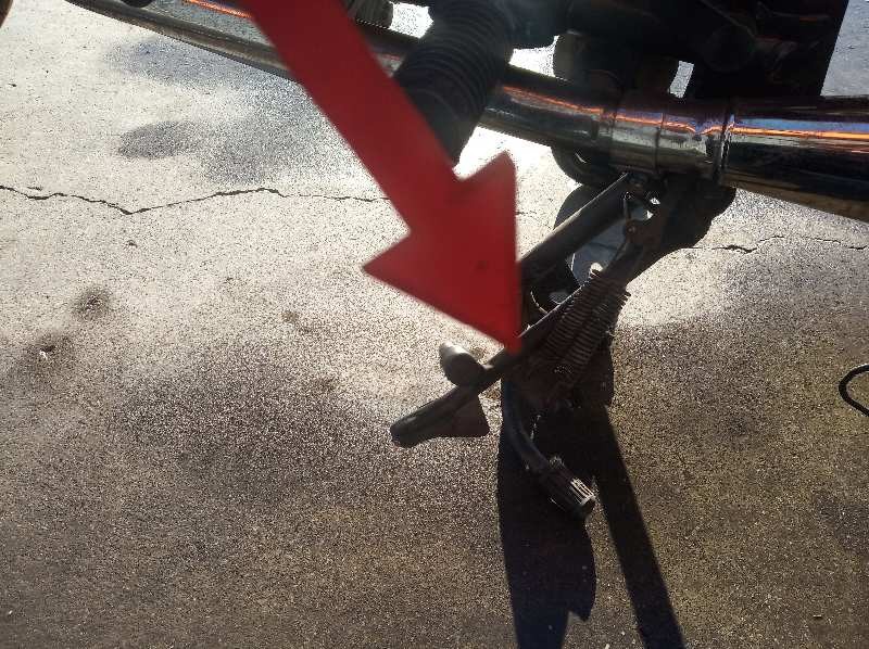 CABALLETE CENTRAL GUZZI NEVADA 2005-2007 (GU31430381 946190)