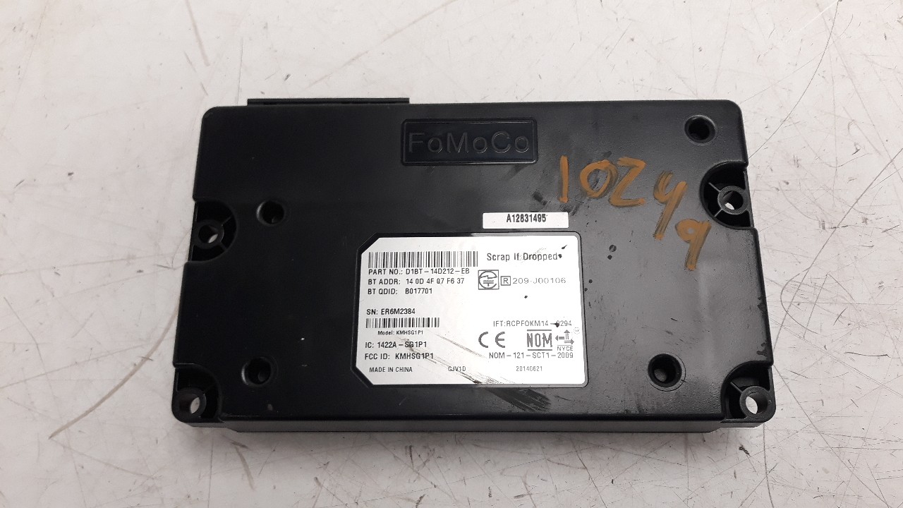 MODULO ELECTRONICO FORD FIESTA (CCN) 2012-2017 (D1BT14D212EB 1010019)