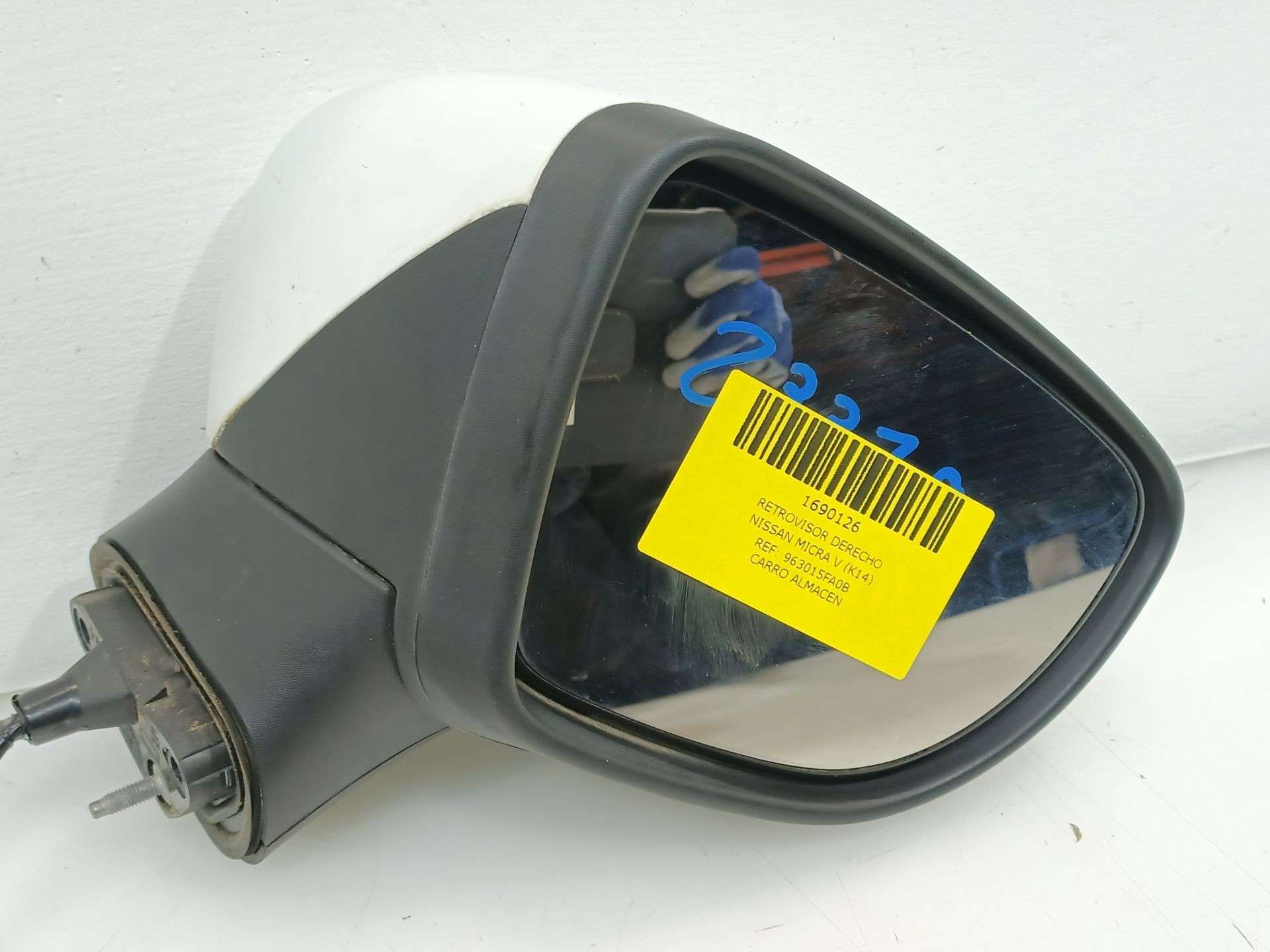 RETROVISOR DERECHO NISSAN MICRA V (K14) 2016- (963015FA0B 1690126)
