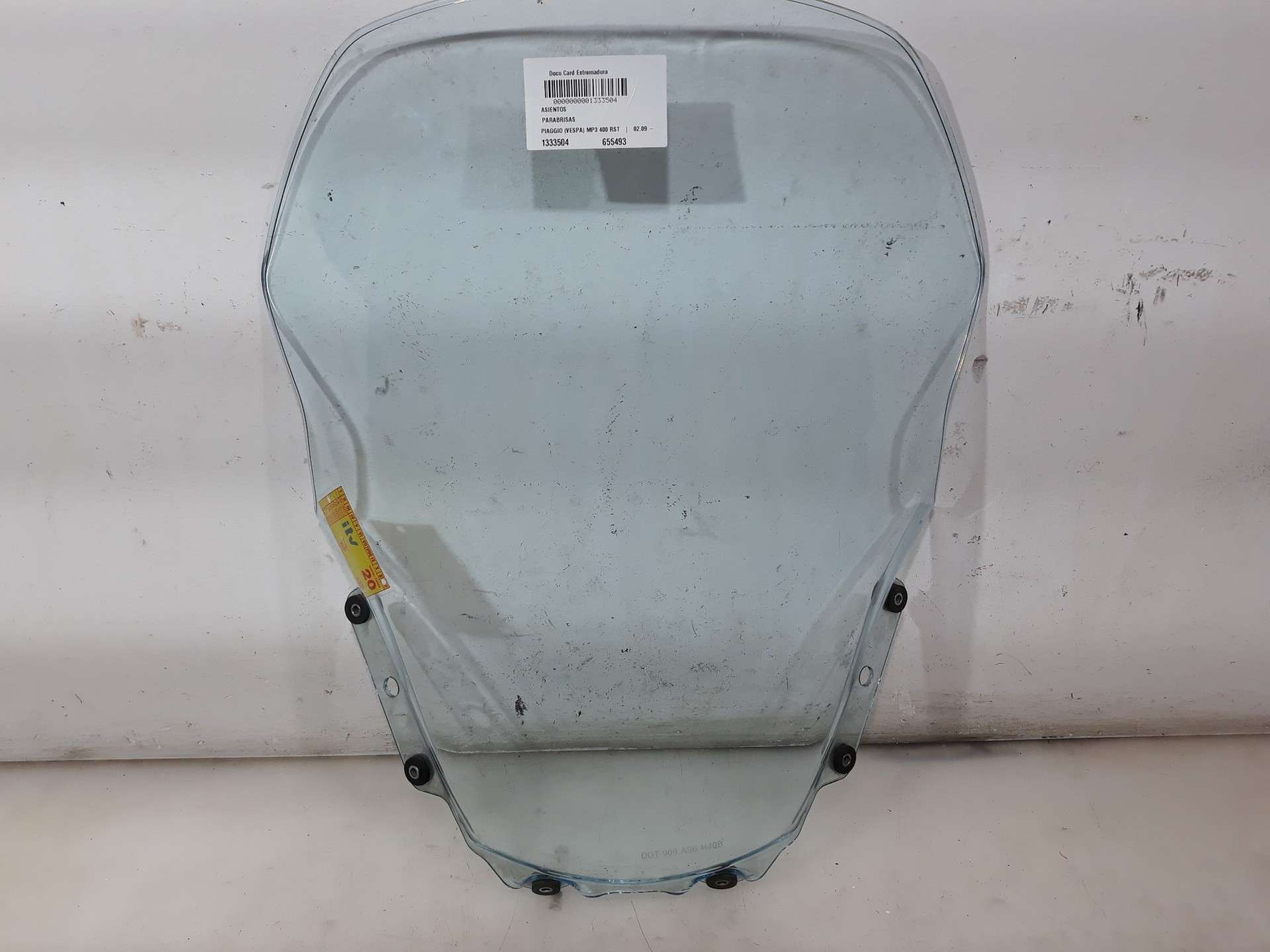 PARABRISAS PIAGGIO MP3 - (655493 1333504)