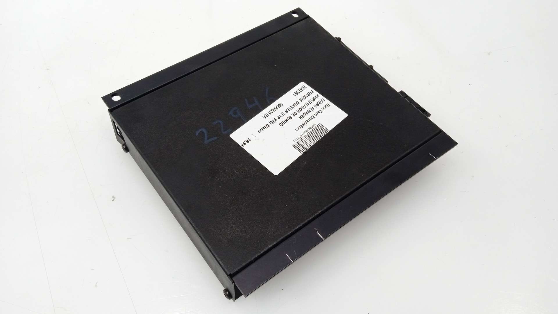 AMPLIFICADOR DE SONIDO PORSCHE BOXSTER (TYP 986) 1996-2004 (98664531100 1637361)