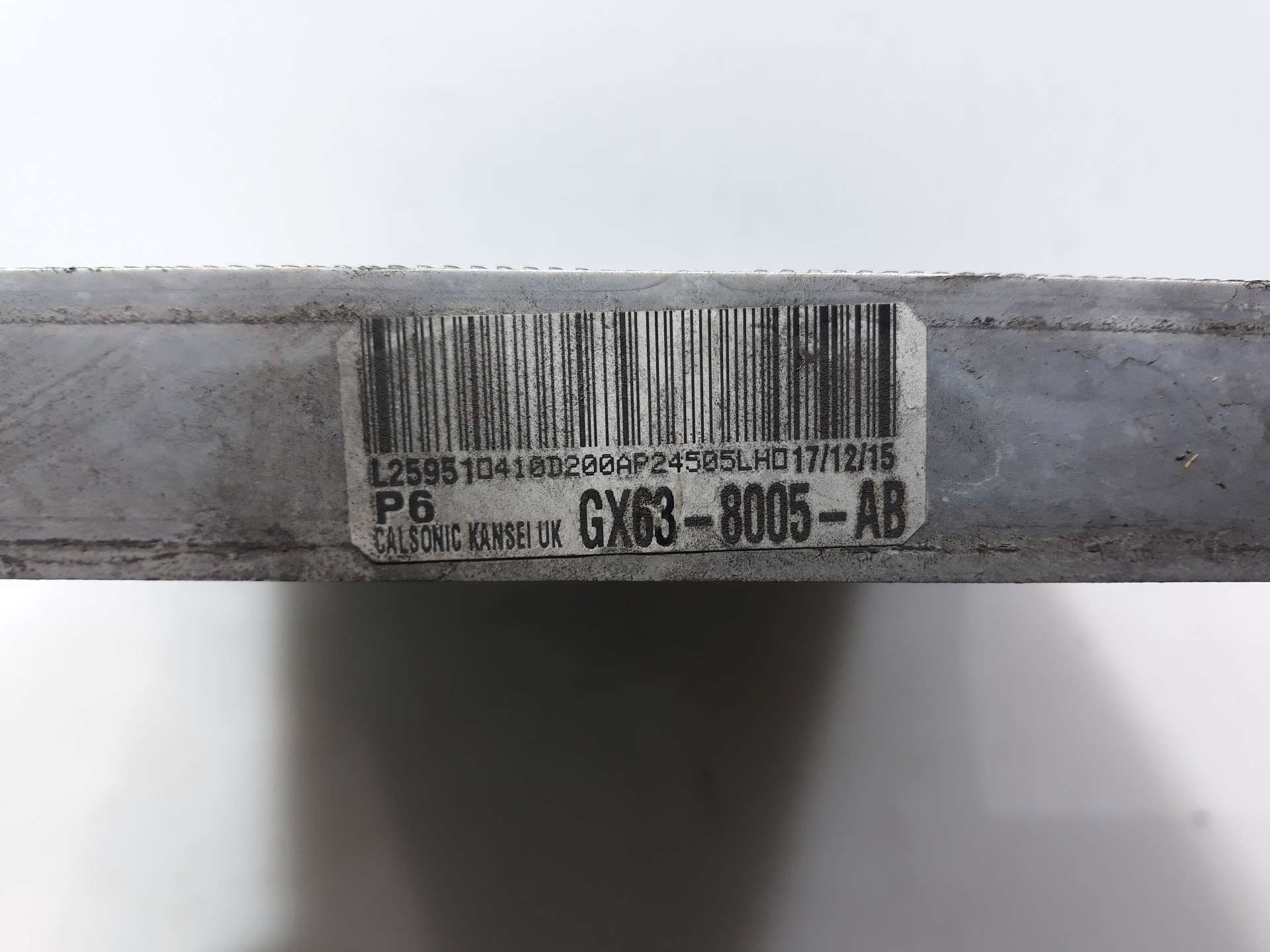 RADIADOR AGUA JAGUAR XF II (X260) 2015- (T2H2736 1530560)