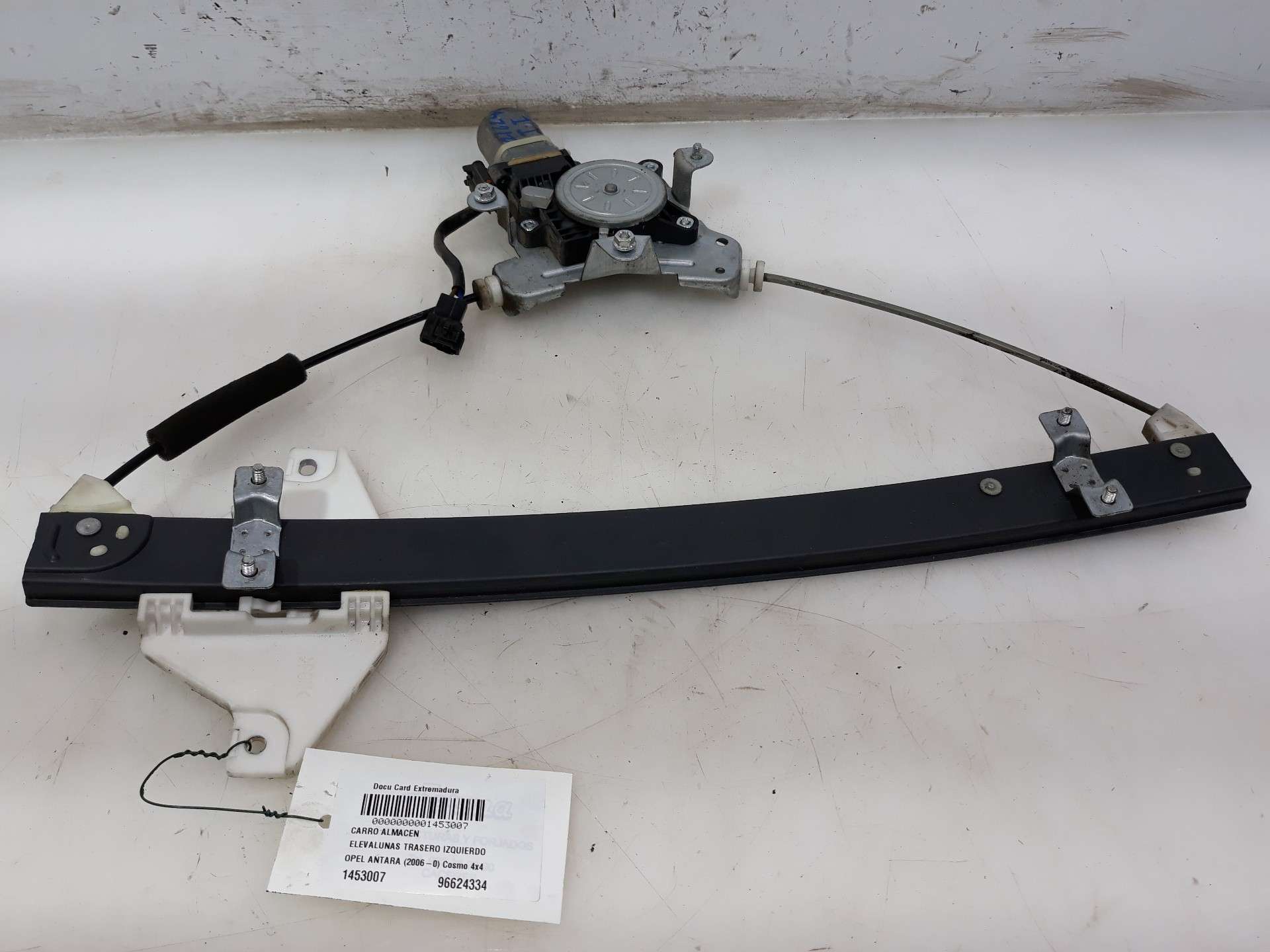 ELEVALUNAS TRASERO IZQUIERDO OPEL ANTARA 2006-2016 (96624334 1453007)