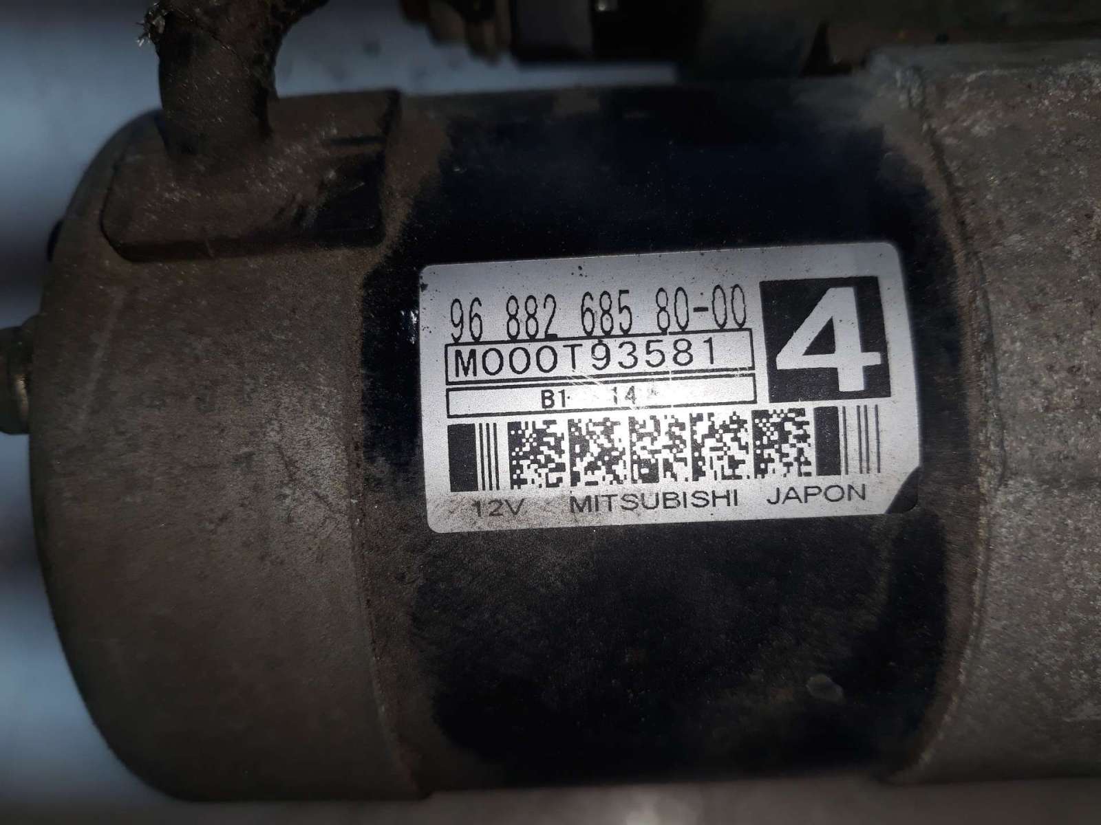 MOTOR ARRANQUE CITROËN C3 PICASSO 2007-2017 (9688268580 1474253)