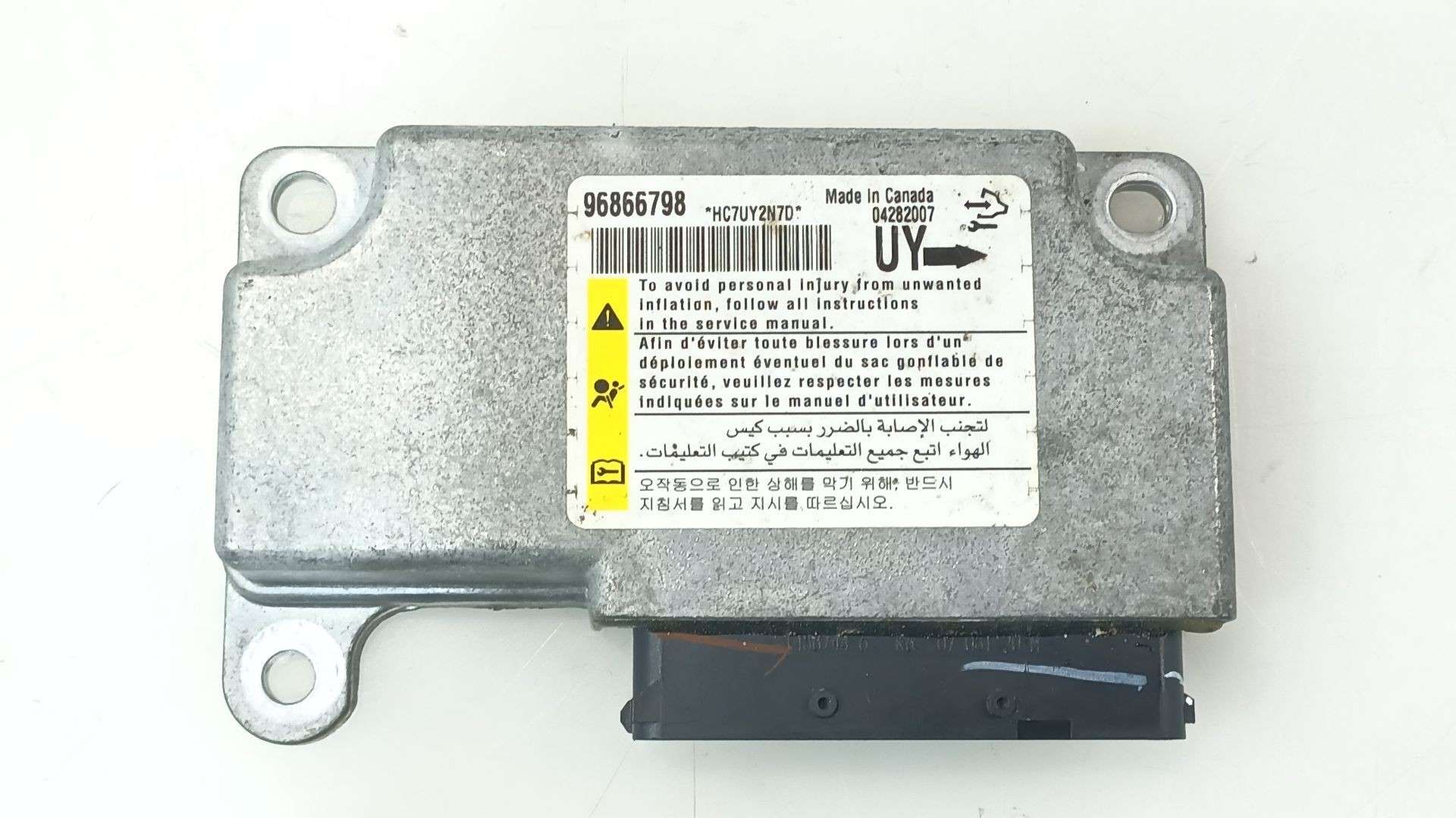 CENTRALITA AIRBAG CHEVROLET CAPTIVA (C100, C140) 2006- (96866798 1756896)