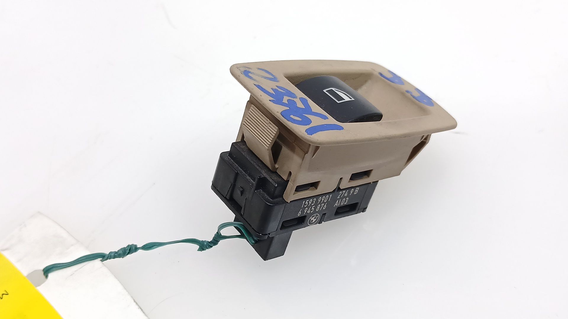 MANDO ELEVALUNAS DELANTERO DERECHO BMW 3 (E90) 2004-2012 (61316945876 1757525)