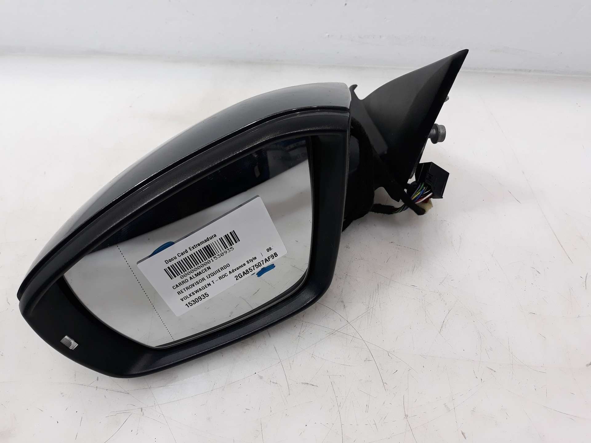 RETROVISOR IZQUIERDO VOLKSWAGEN T-ROC 2017- (2GA857507AF9B9 1530935)