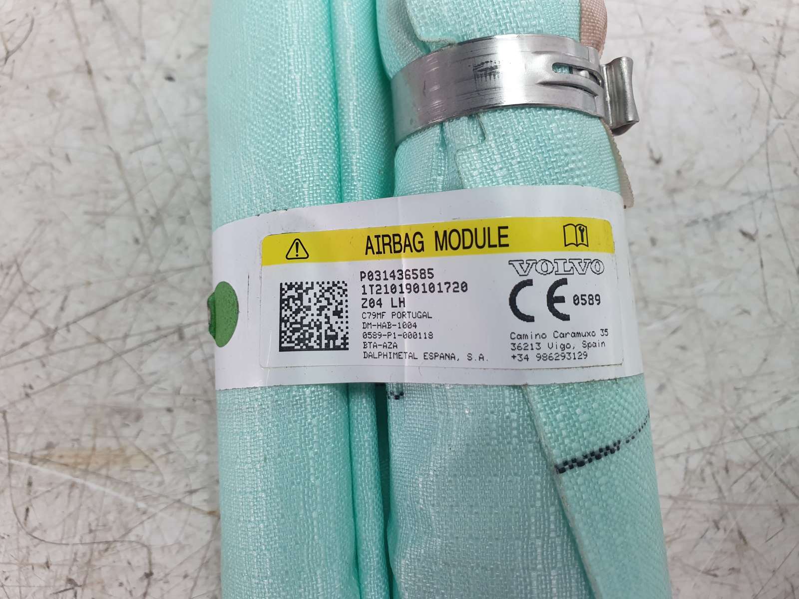 AIRBAG CORTINA DELANTERO IZQUIERDO VOLVO XC60 II (246) 2017- (31436585 1436047)