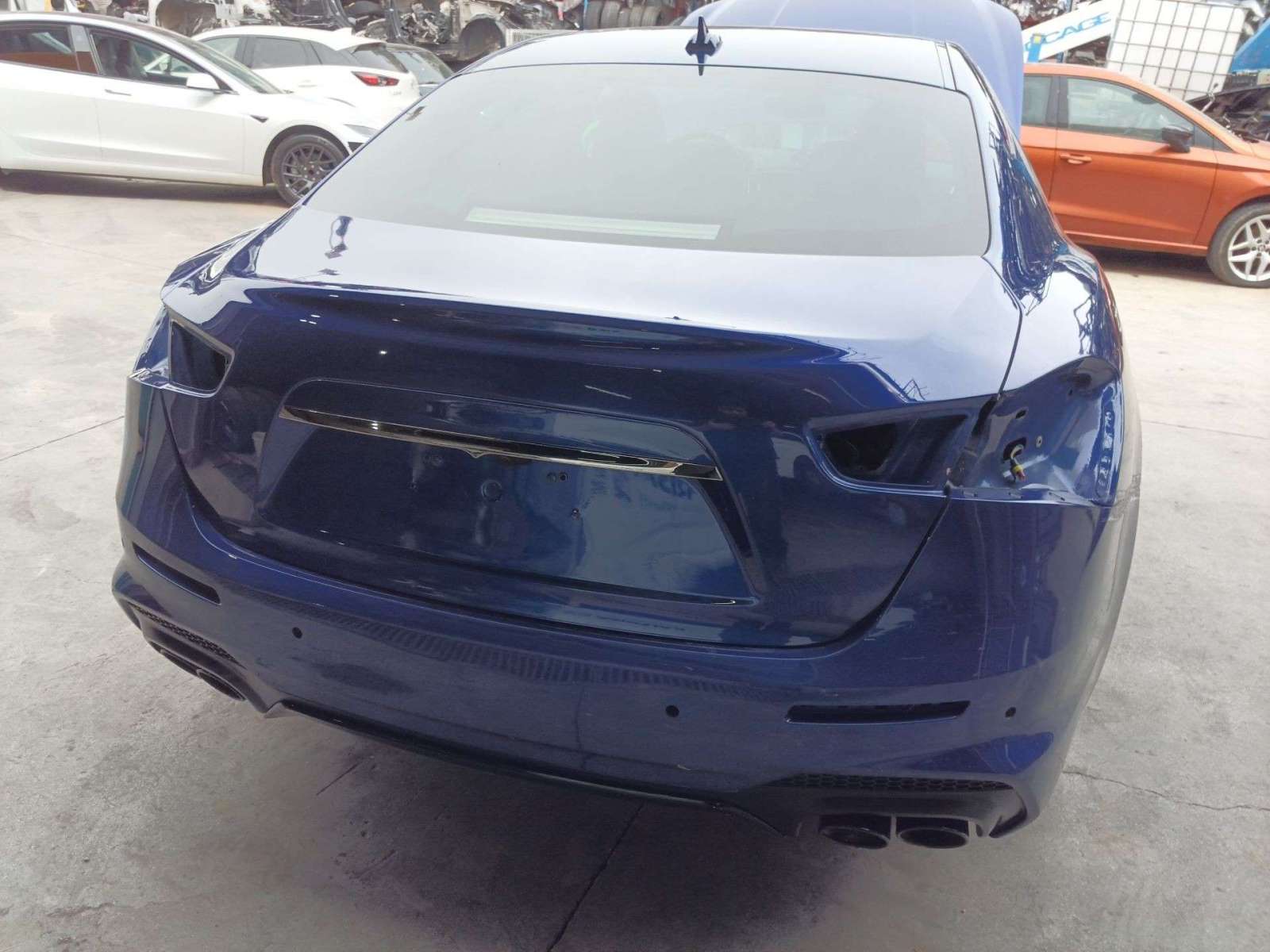 REFUERZO PARAGOLPES TRASERO MASERATI GHIBLI III (M157) 2013- (670033709 1437900)