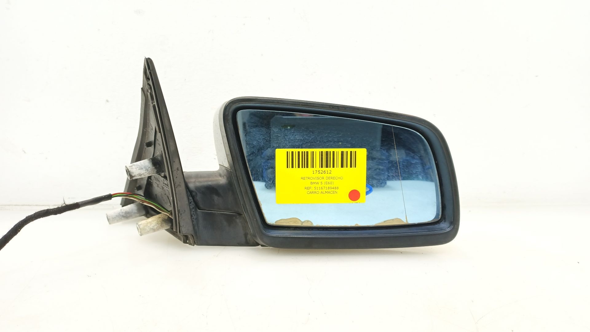 RETROVISOR DERECHO BMW 5 (E60) 2001-2010 (51167189488 1752612)
