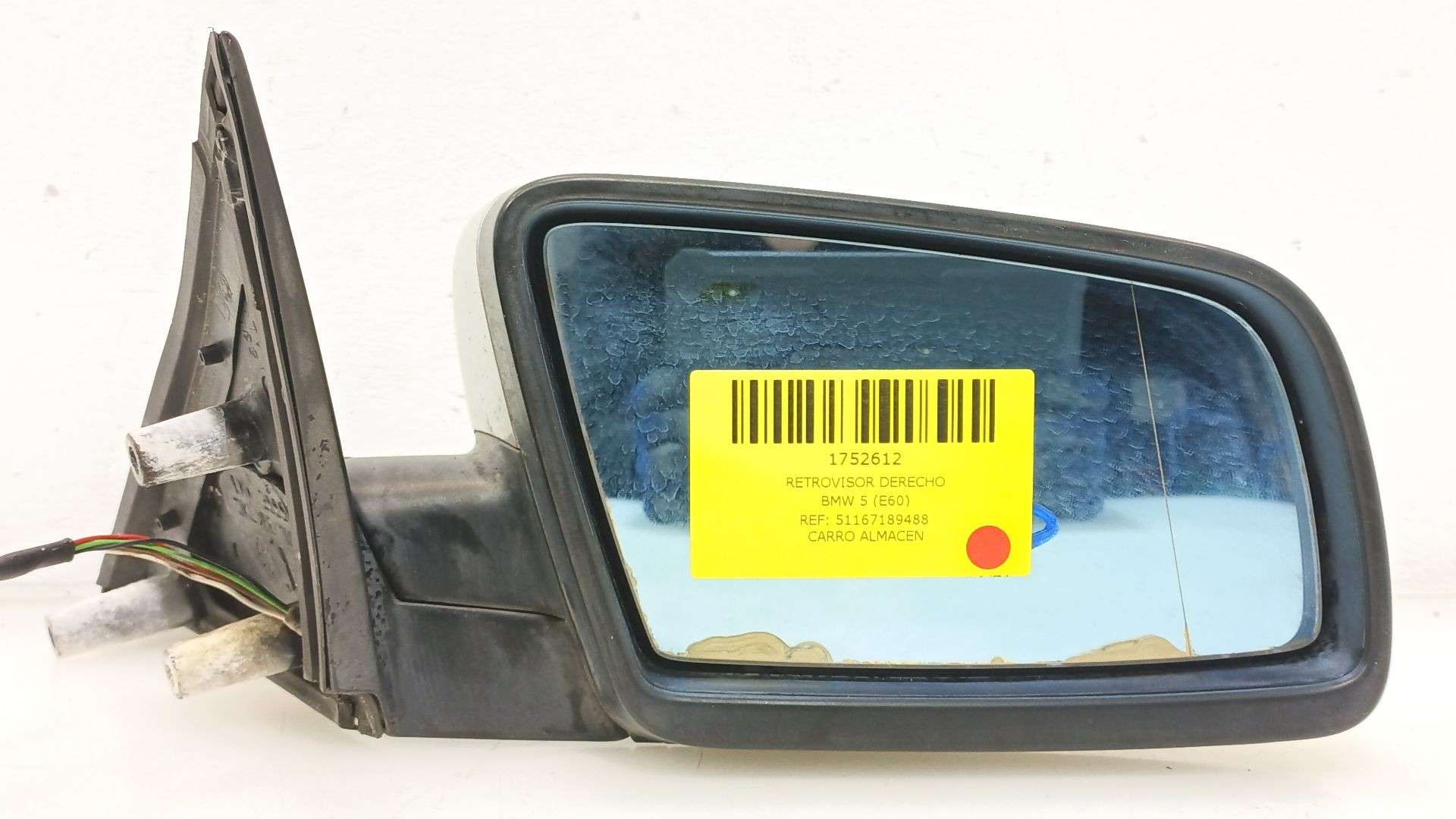 RETROVISOR DERECHO BMW 5 (E60) 2001-2010 (51167189488 1752612)