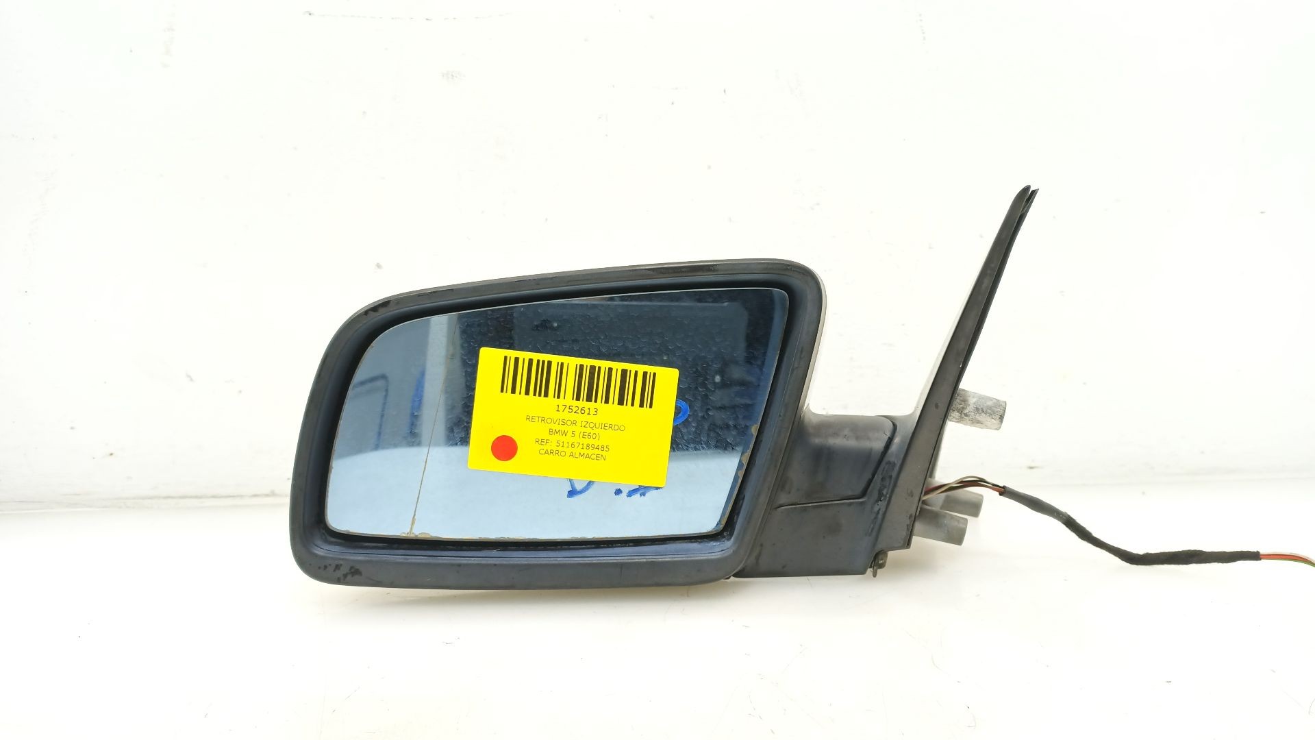 RETROVISOR IZQUIERDO BMW 5 (E60) 2001-2010 (51167189485 1752613)