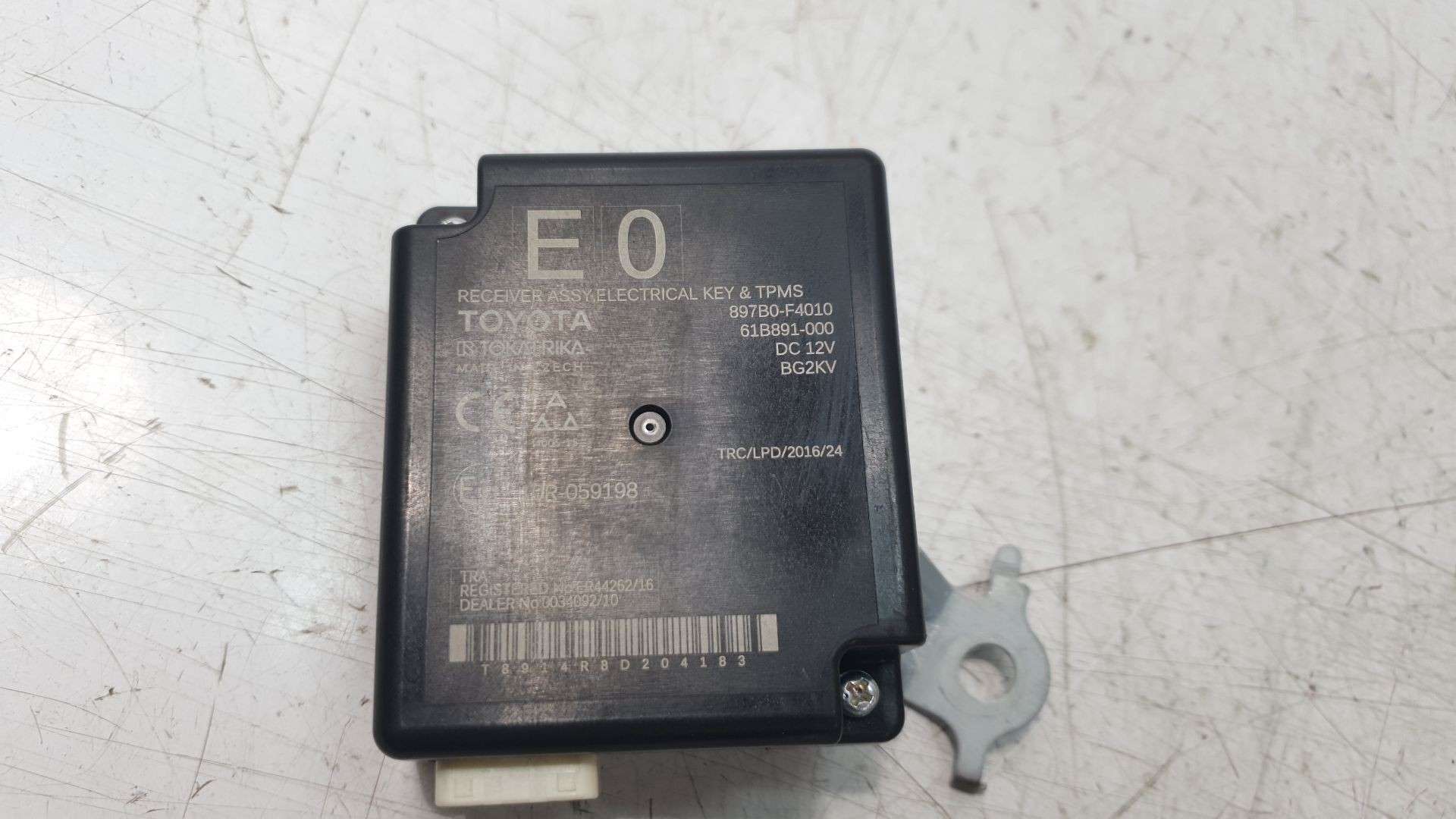 MODULO ELECTRONICO TOYOTA C-HR 2016- (897B0F4010 1461680)