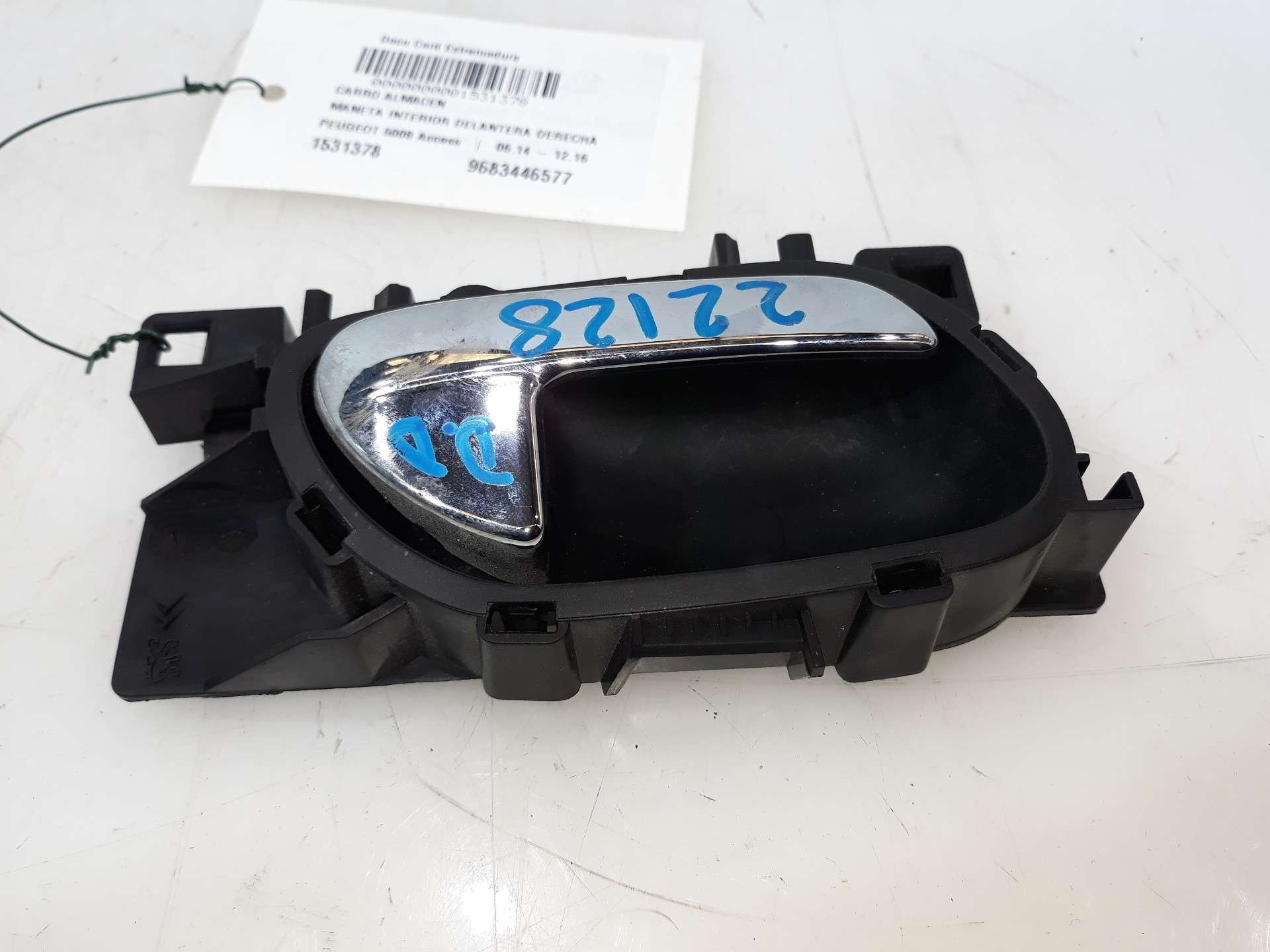 MANETA INTERIOR DELANTERA DERECHA PEUGEOT 5008 2009-2017 (9144F9 1531378)