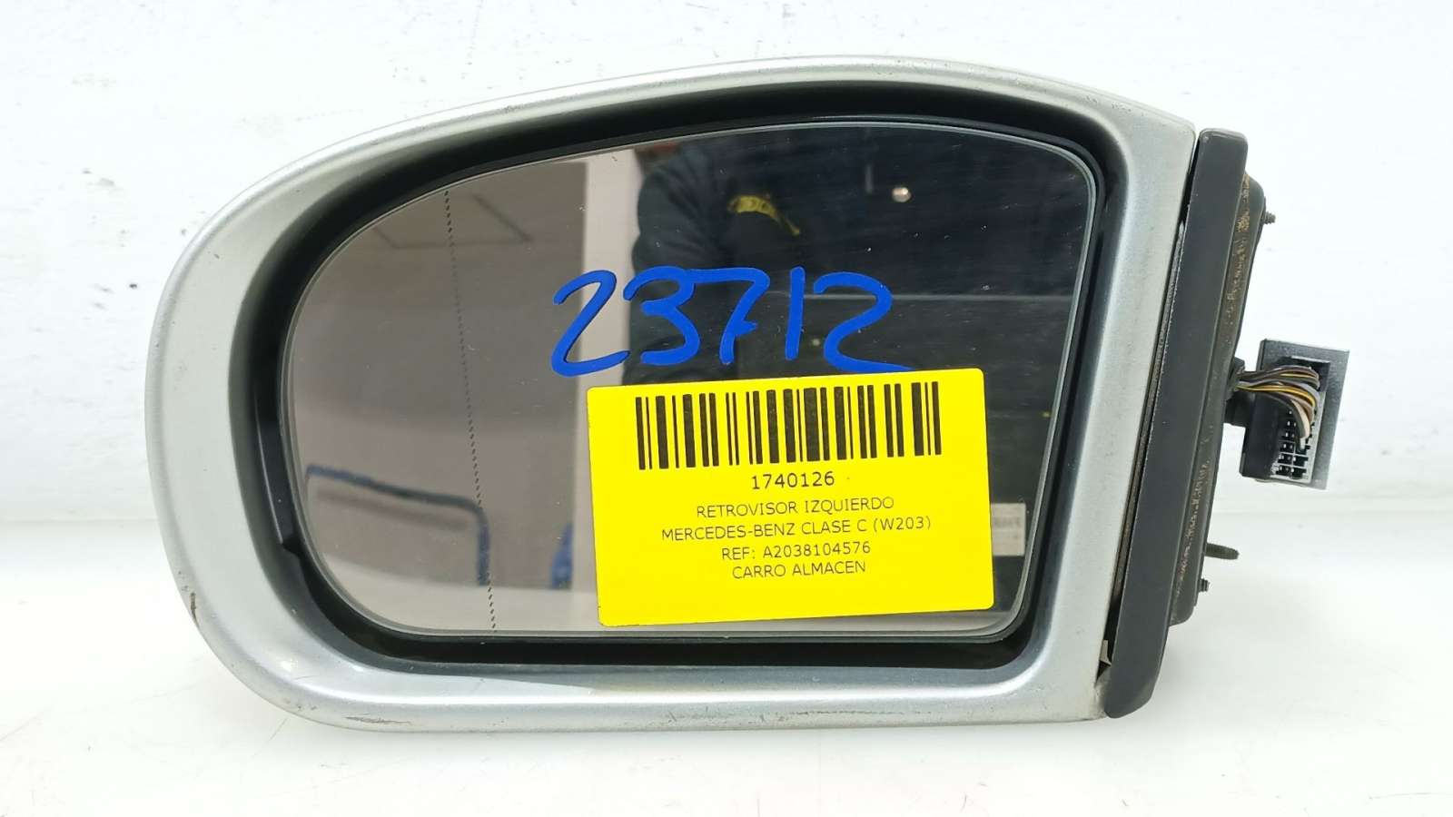 RETROVISOR IZQUIERDO MERCEDES-BENZ CLASE C (W203) 2000-2007 (A2038104576 1740126)