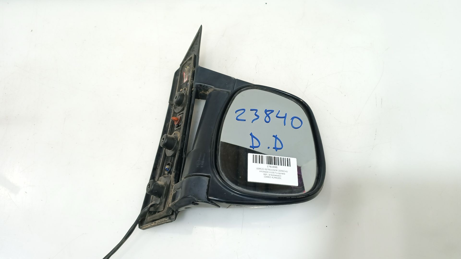 ESPEJO RETROVISOR DERECHO HYUNDAI H100 Furgoneta 1993-2007 (876204A400 1761996)