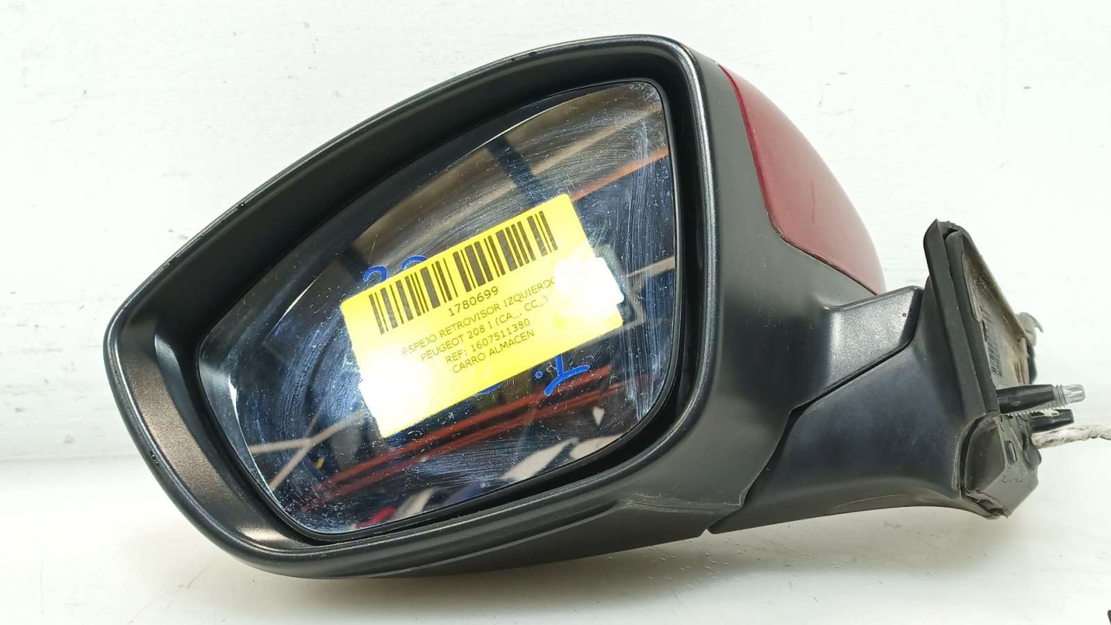 ESPEJO RETROVISOR IZQUIERDO PEUGEOT 208 I (CA_, CC_) 2012- (1607511380 1780699)