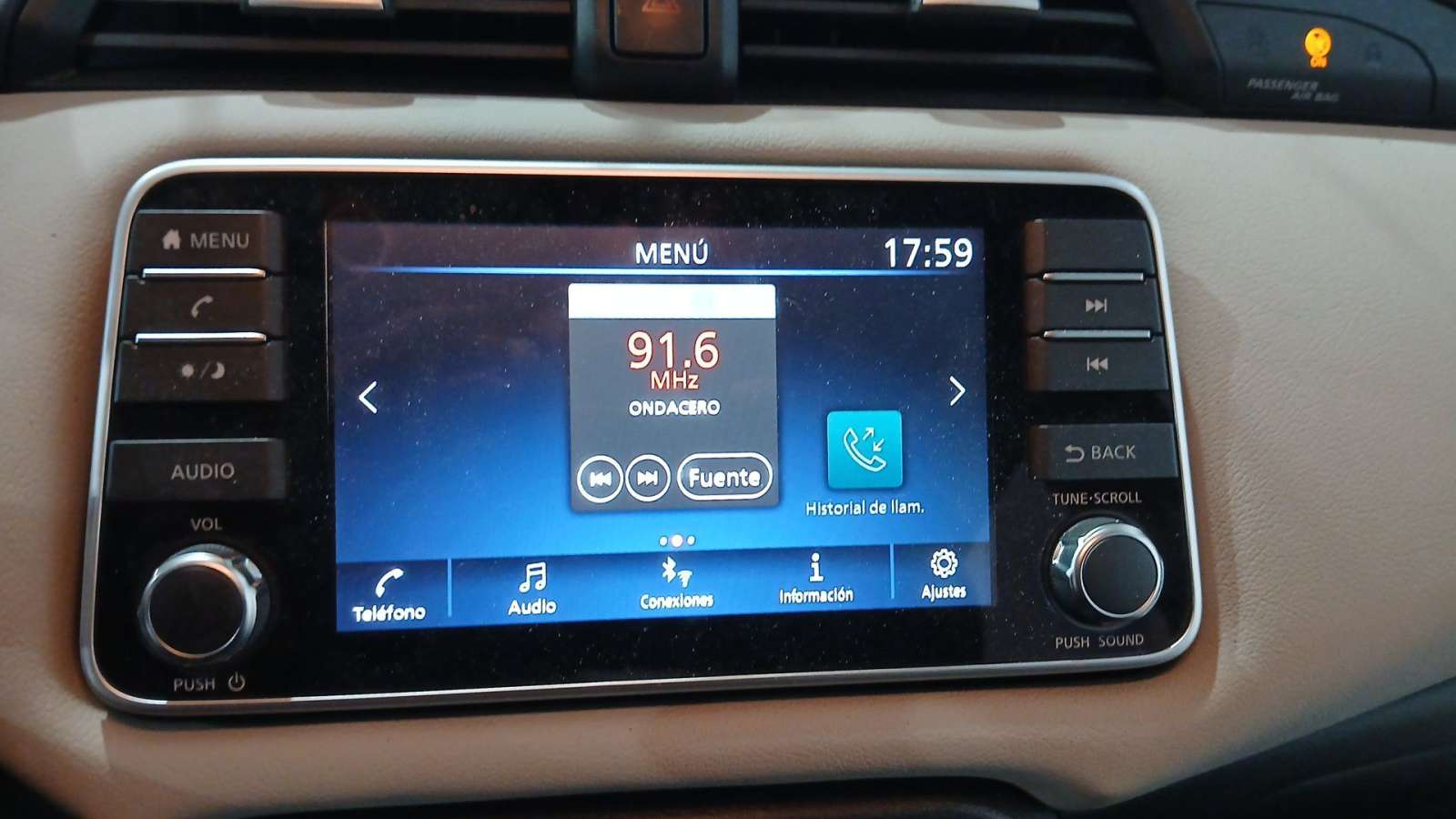 PANTALLA MULTIFUNCION NISSAN MICRA V (K14) 2016- (2591A5FA6D 1775629)