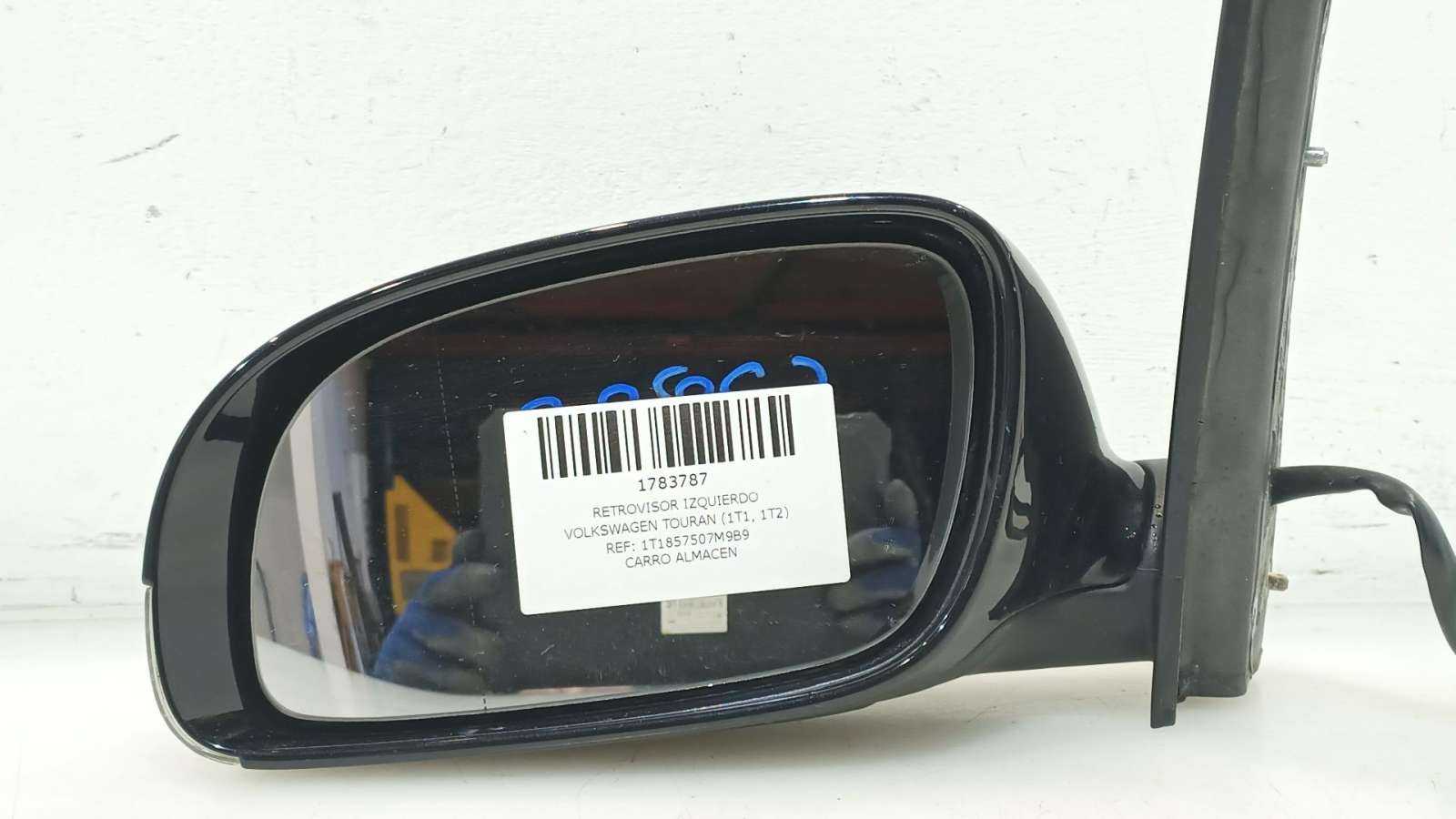 RETROVISOR IZQUIERDO VOLKSWAGEN TOURAN (1T1, 1T2) 2003-2010 (1T1857507M9B9 1783787)