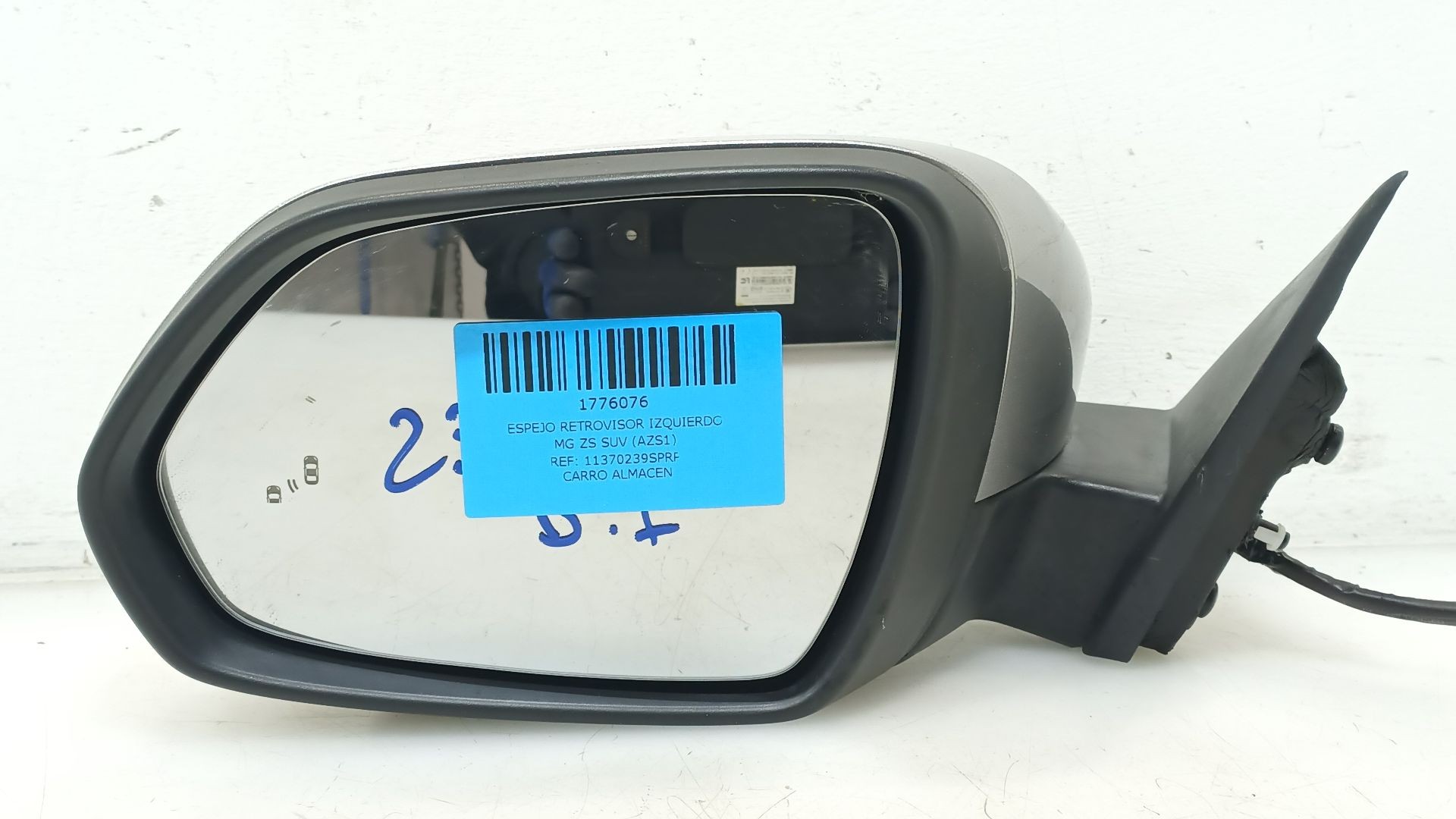 ESPEJO RETROVISOR IZQUIERDO MG ZS SUV (AZS1) 2017- (11370239SPRP 1776076)