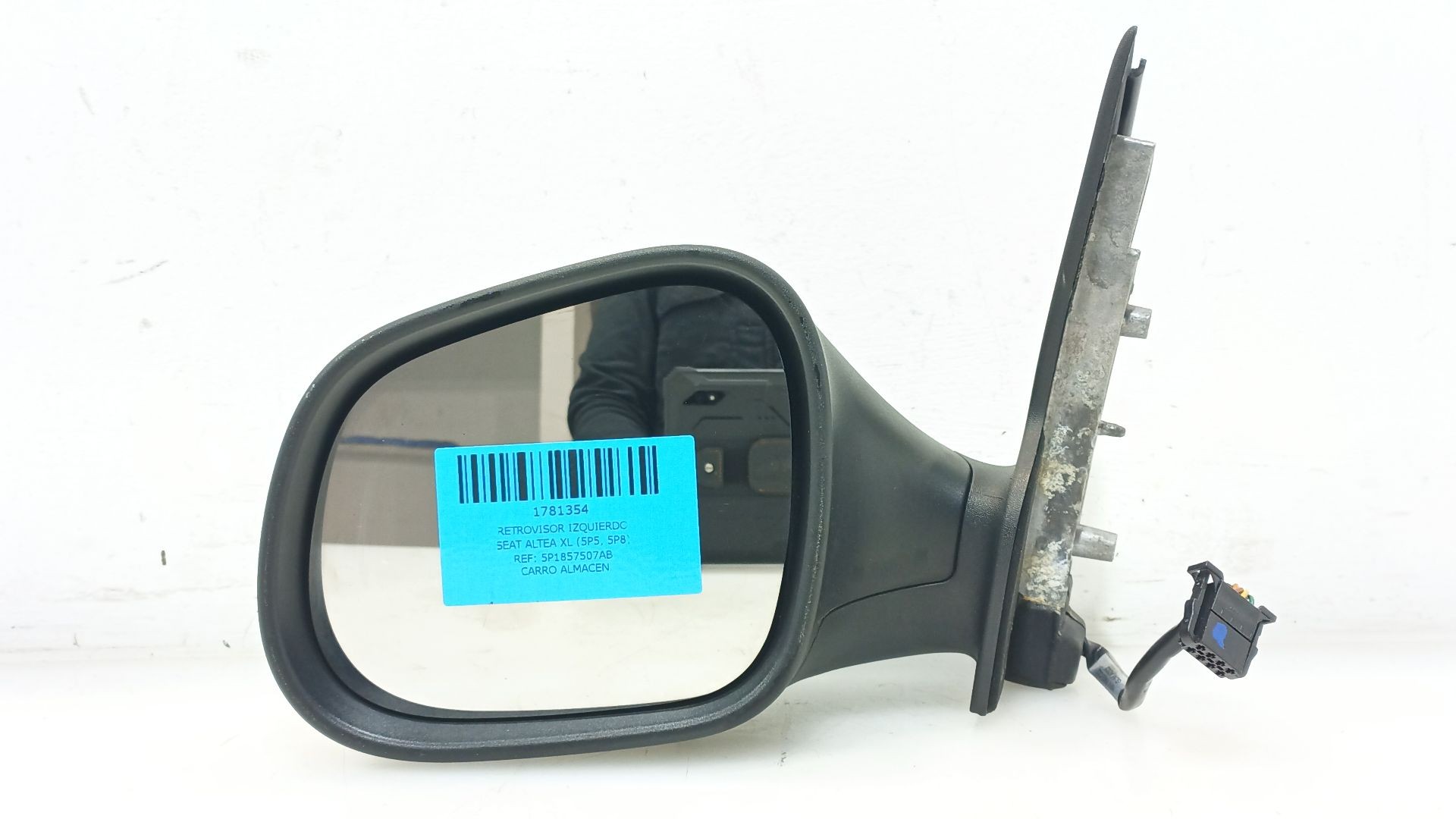 RETROVISOR IZQUIERDO SEAT ALTEA XL (5P5, 5P8) 2006- (5P1857507AB 1781354)