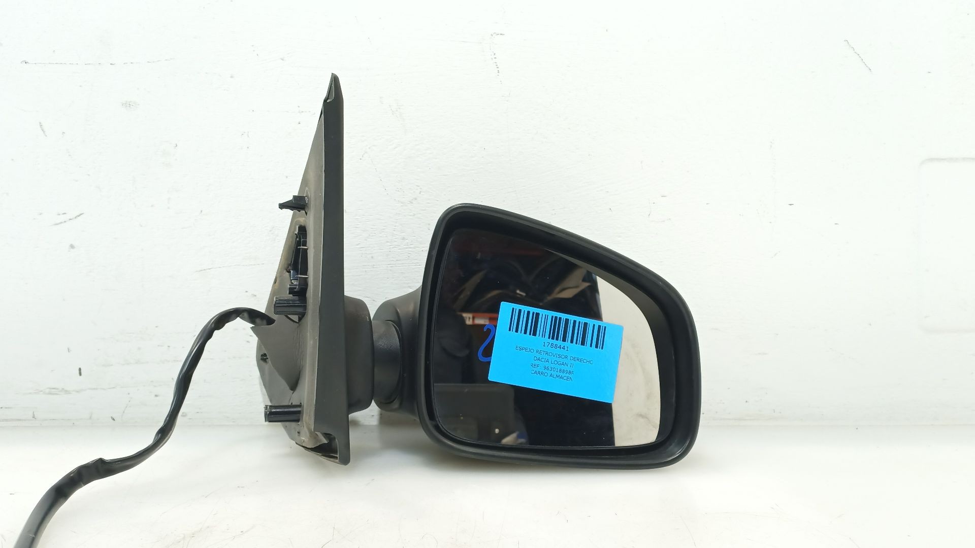 ESPEJO RETROVISOR DERECHO DACIA LOGAN II 2012- (963018898R 1788441)
