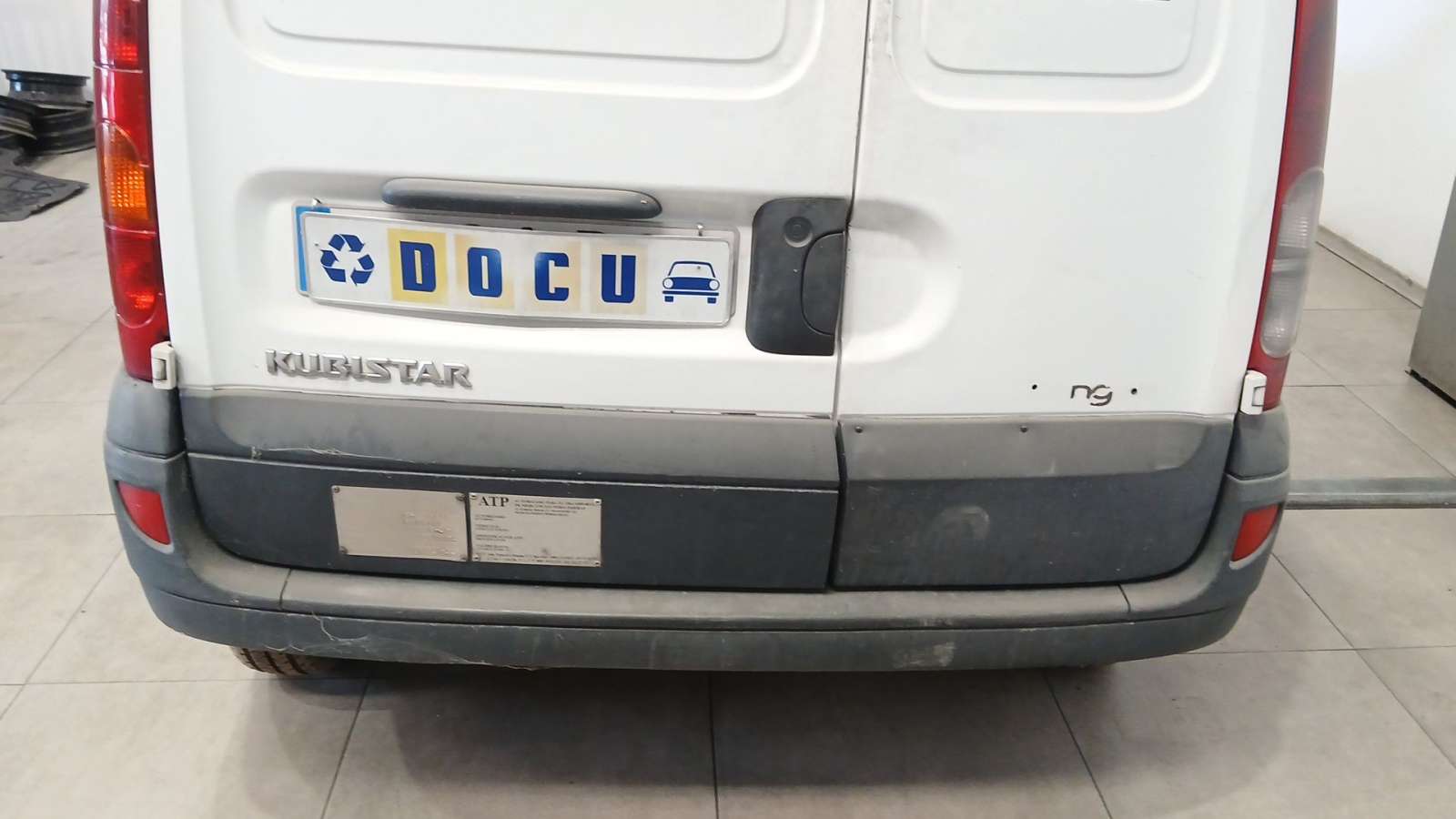 PARAGOLPES TRASERO NISSAN KUBISTAR Furgoneta (X76) 2003- (8501000QAB 1753183)