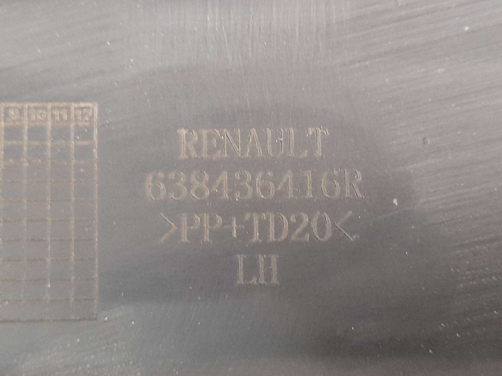 PASO RUEDA DELANTERO IZQUIERDO 638436416R 