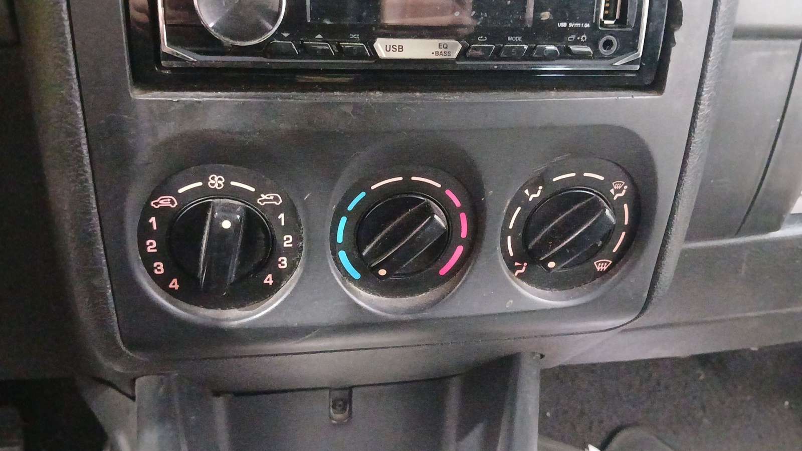 MANDO CALEFACCION / AIRE ACONDICIONADO PEUGEOT PARTNER Monospace (5_, G_) 1996-2015 (6451NJ 1768632)