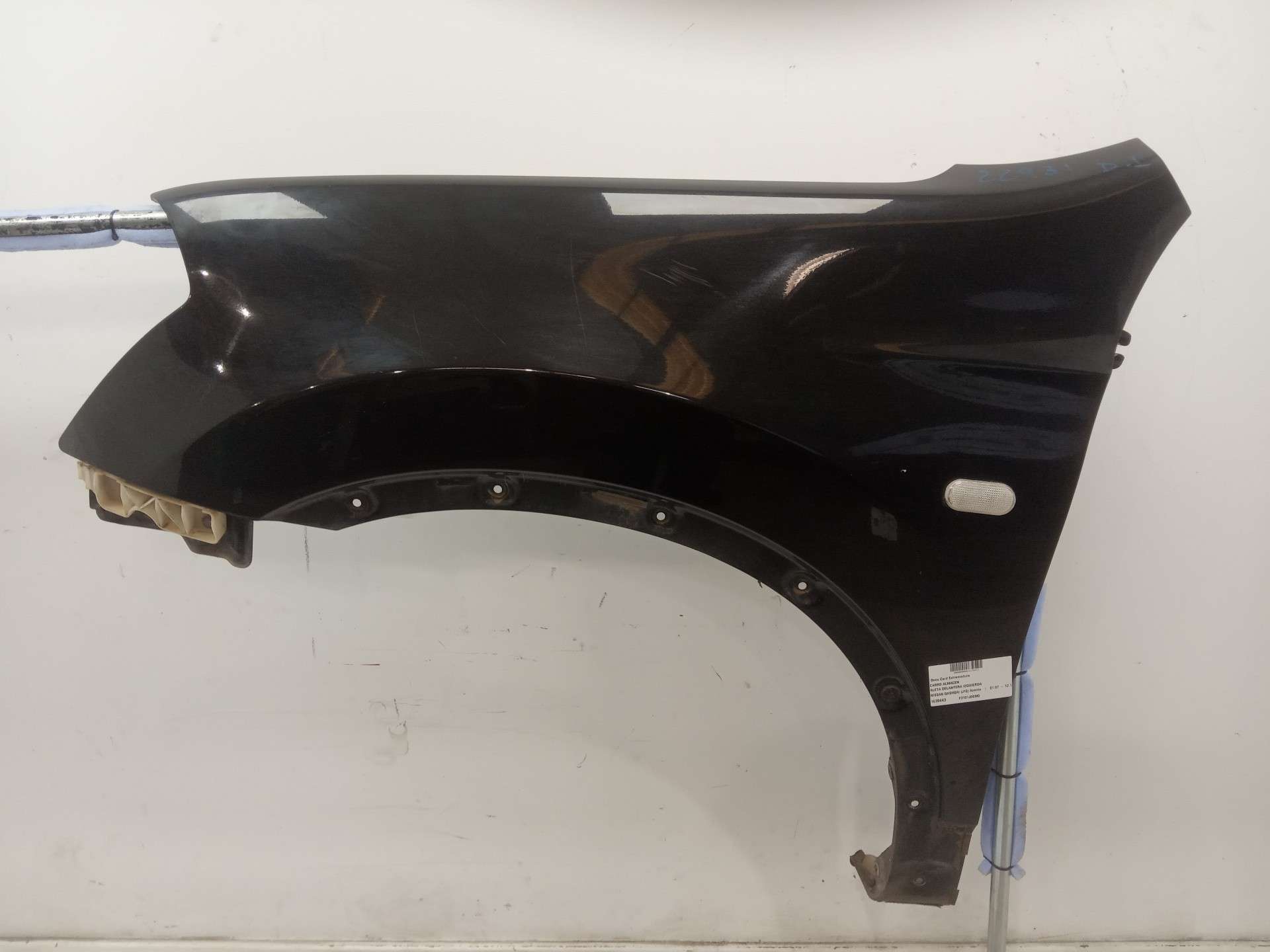 ALETA DELANTERA IZQUIERDA NISSAN QASHQAI (J10) 2007-2014 (F3101JD0M0 1639443)