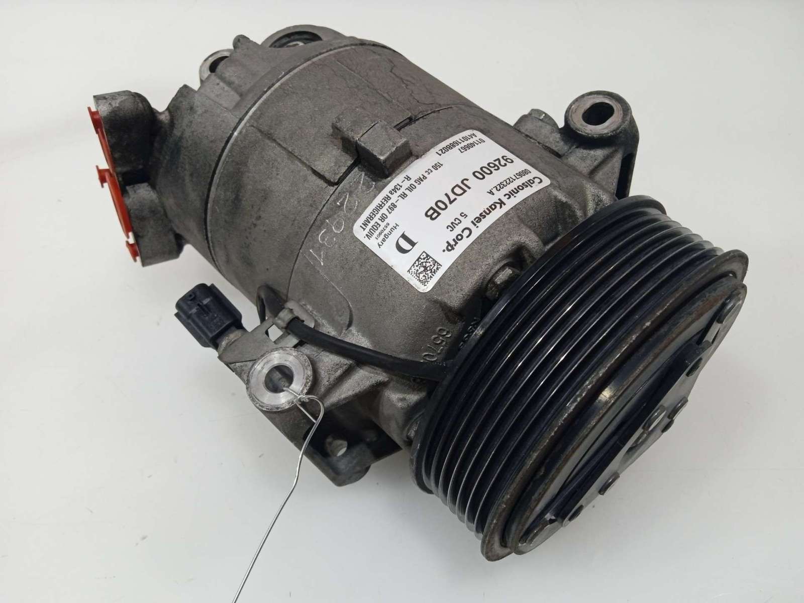 COMPRESOR AIRE ACONDICIONADO NISSAN QASHQAI (J10) 2007-2014 (92600JD70B 1639475)