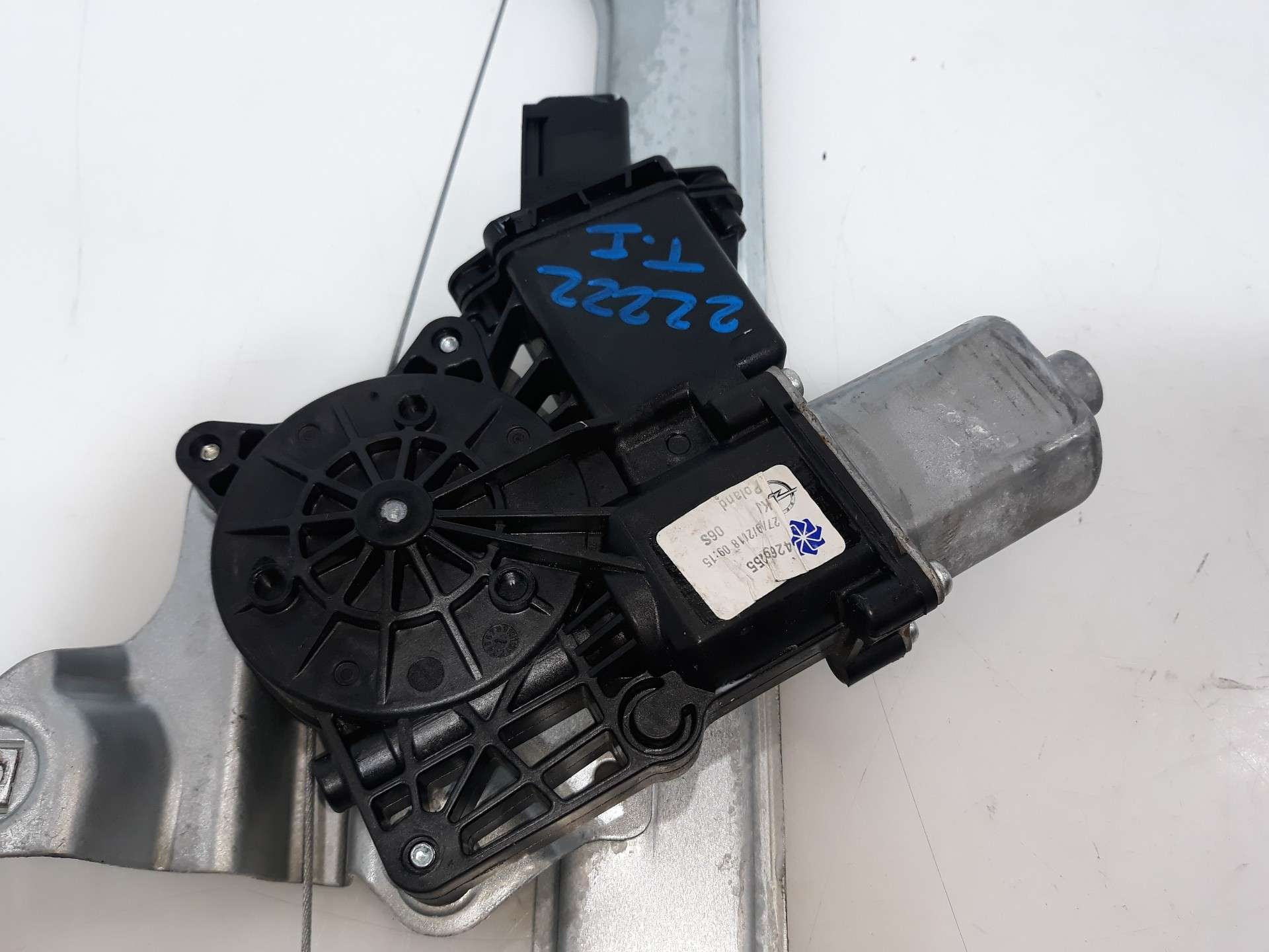 ELEVALUNAS TRASERO IZQUIERDO OPEL MOKKA X 2016- (42693255 1531585)