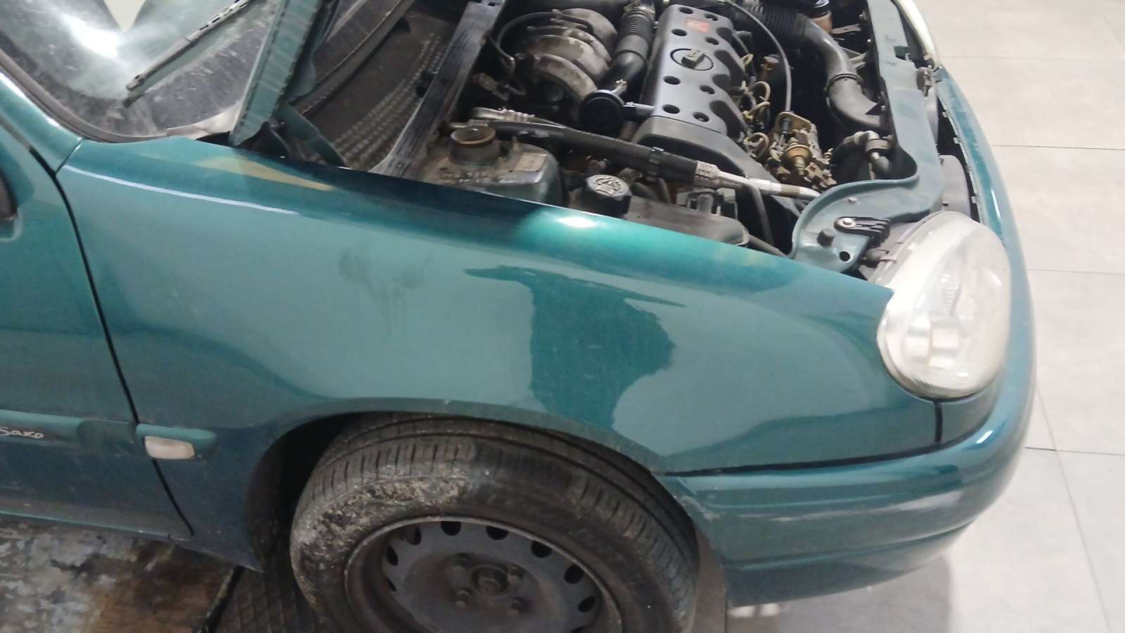 ALETA DELANTERA DERECHA CITROËN SAXO (S0, S1) 1996-2004 (7841N5 1773659)