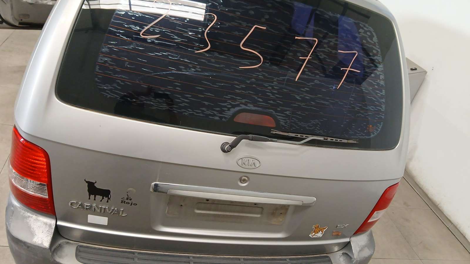 PORTON TRASERO KIA CARNIVAL II (GQ) 1999-2007 (0K54A62020B 1777043)